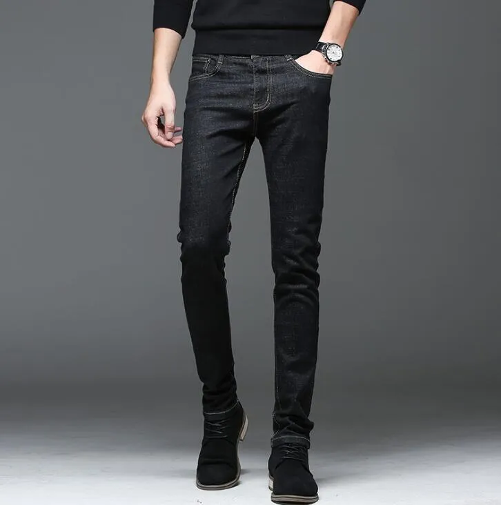 2020 High Quality Fashion New Design Spring Men Jeans Hot Selling Long Pants Stretch For Male