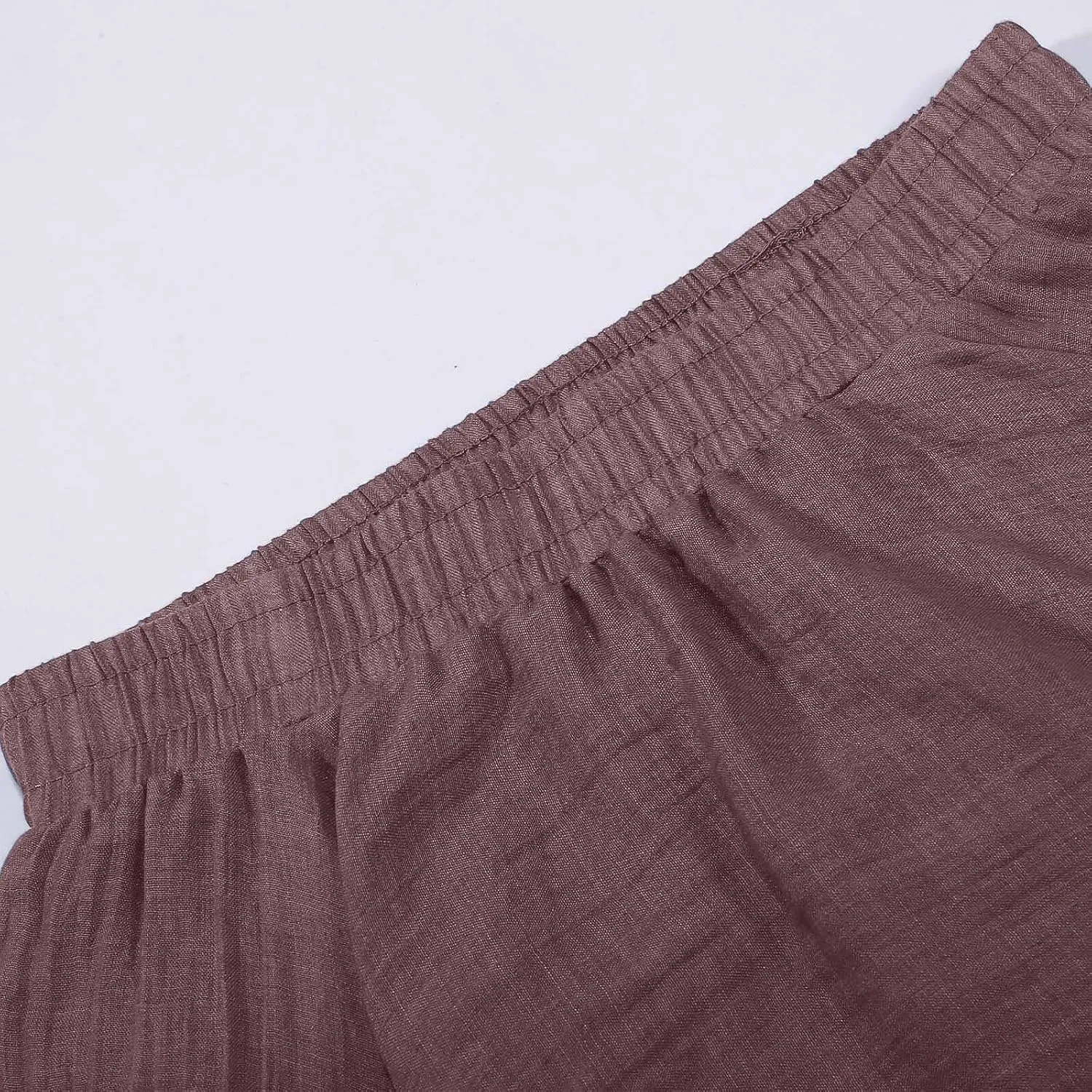 A Line Skirt for Women Trendy Flared High Elastic Waist Solid Loose Pleated Summer Long Skirts for Vacation Streetwear