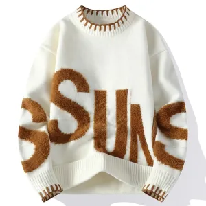 Aidase 2024 New Fall Winter Fashion Wool Sweater Mens High End Luxury Knit Pullover Men Sweaters Korean Harajuku Thick Warm Jumper Male