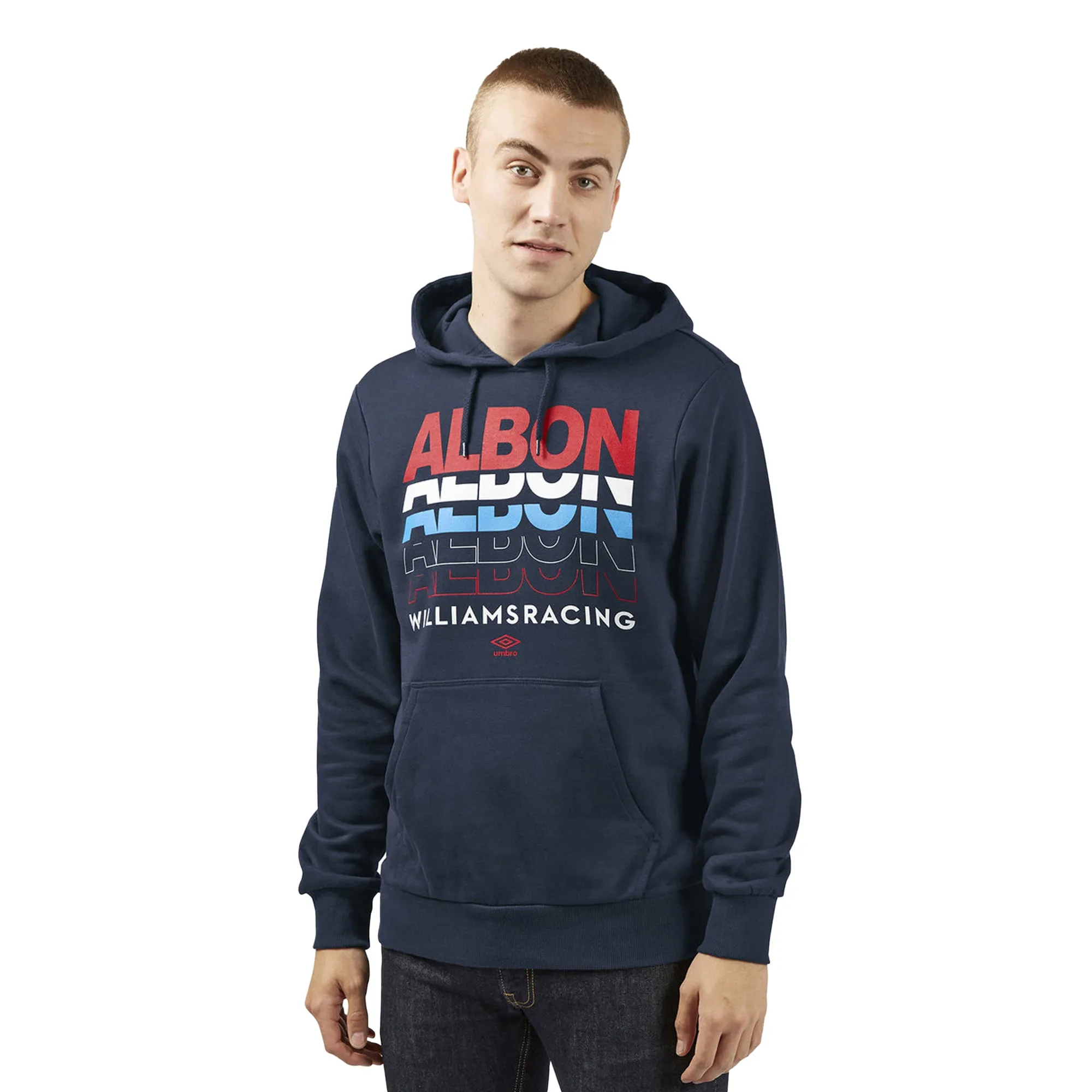 Alex Albon Mens Know My Name Umbro Hoodie