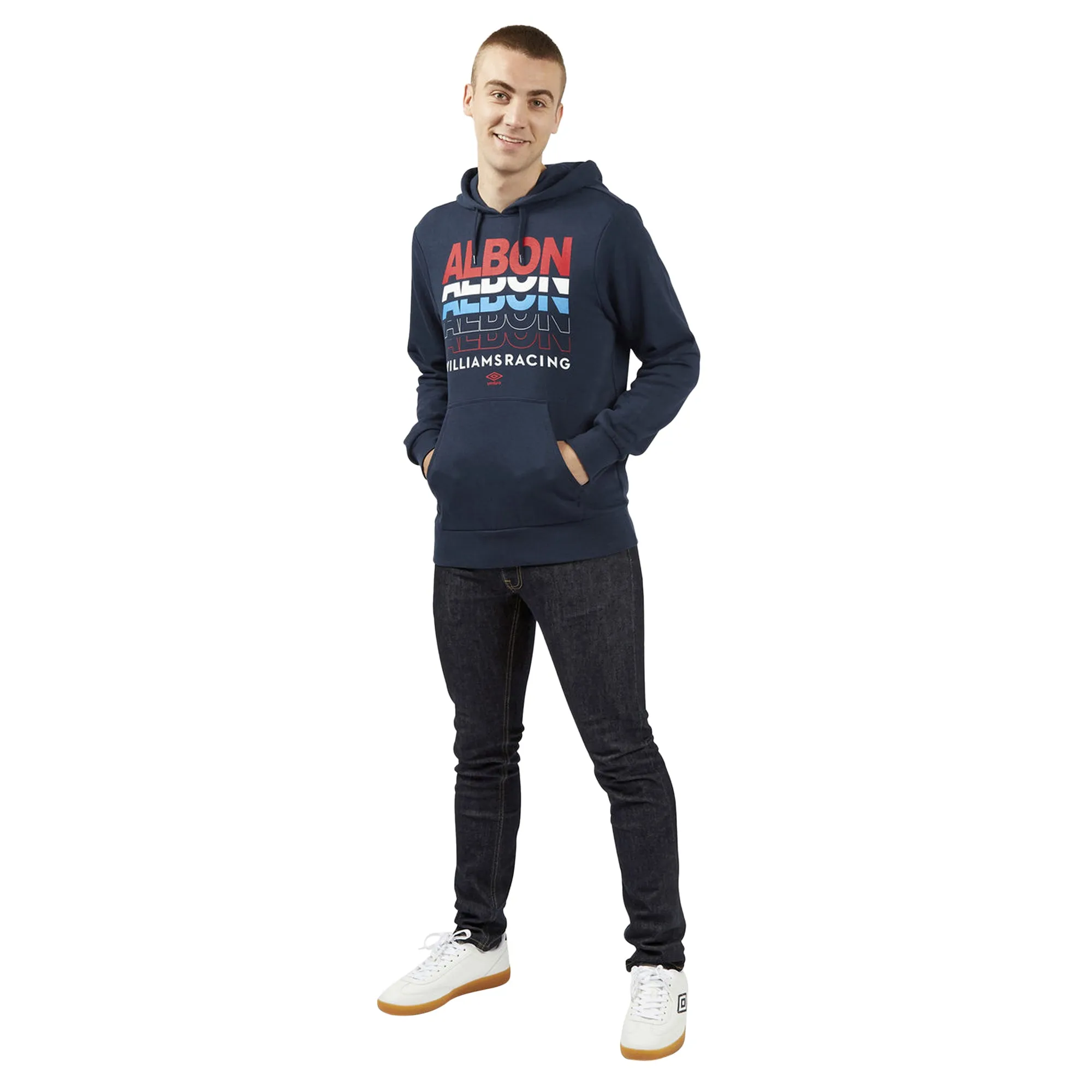 Alex Albon Mens Know My Name Umbro Hoodie