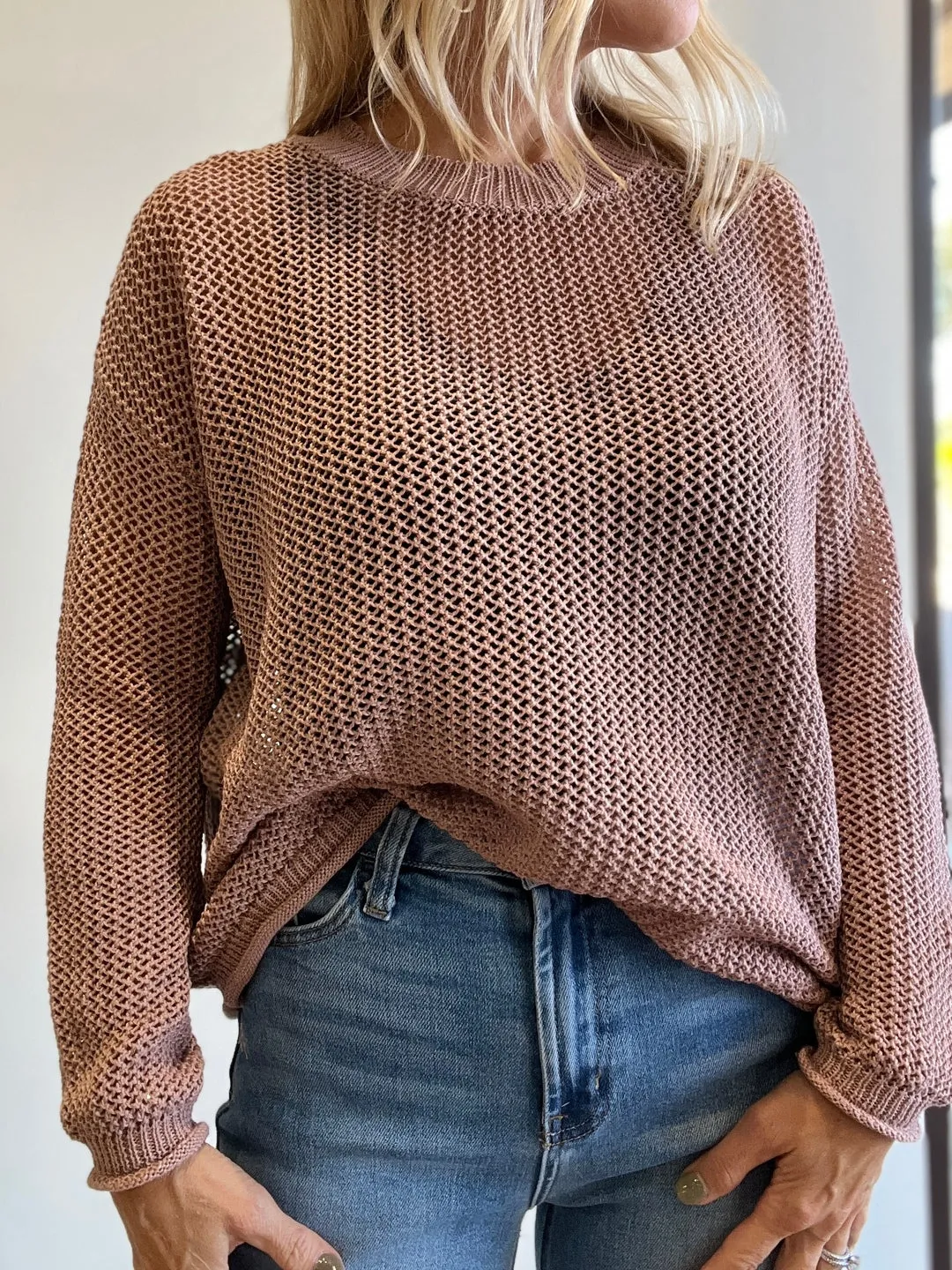 Alina Crochet Sweater