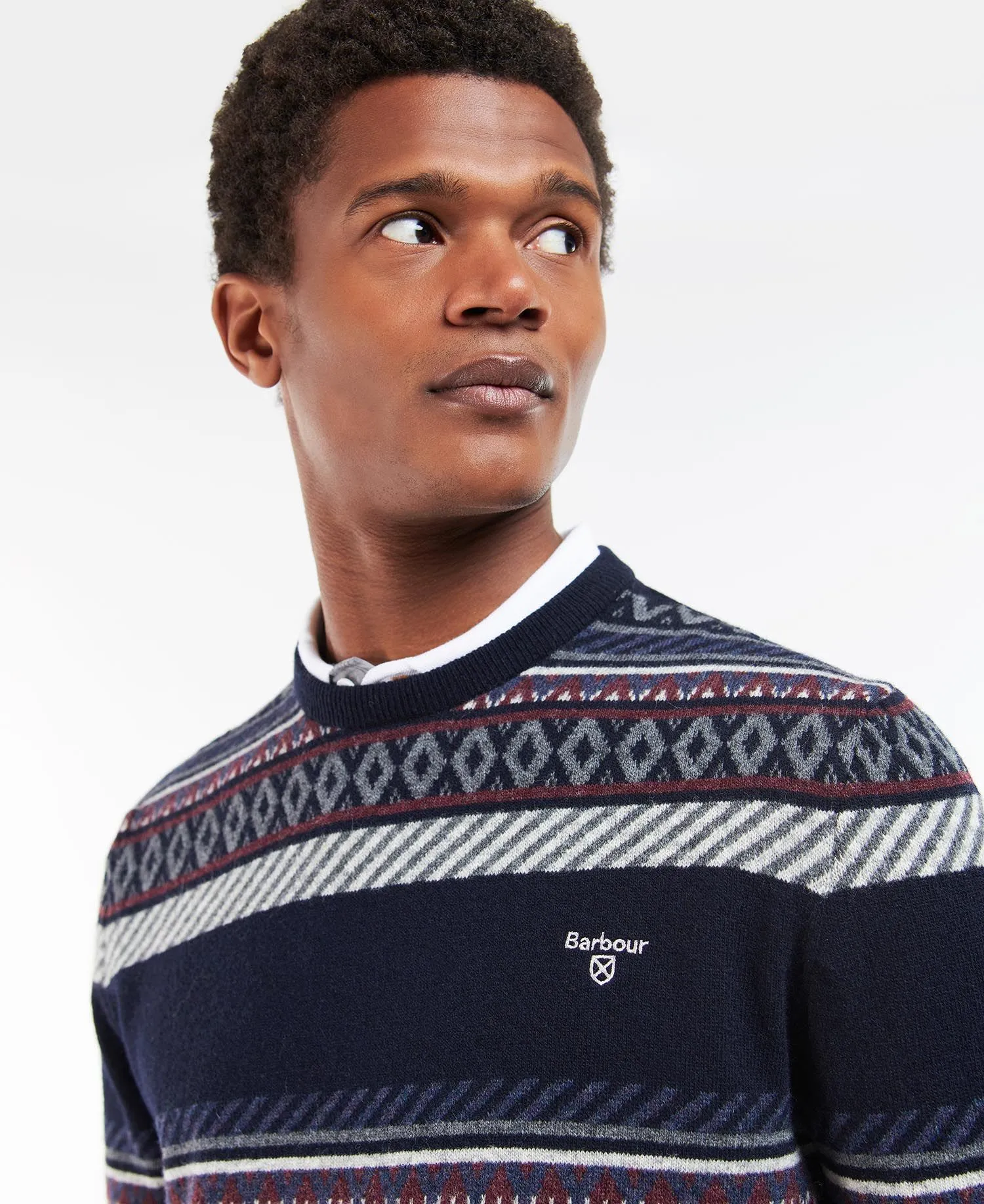 Barbour Men's Winterborne Fairisle Sweatshirt