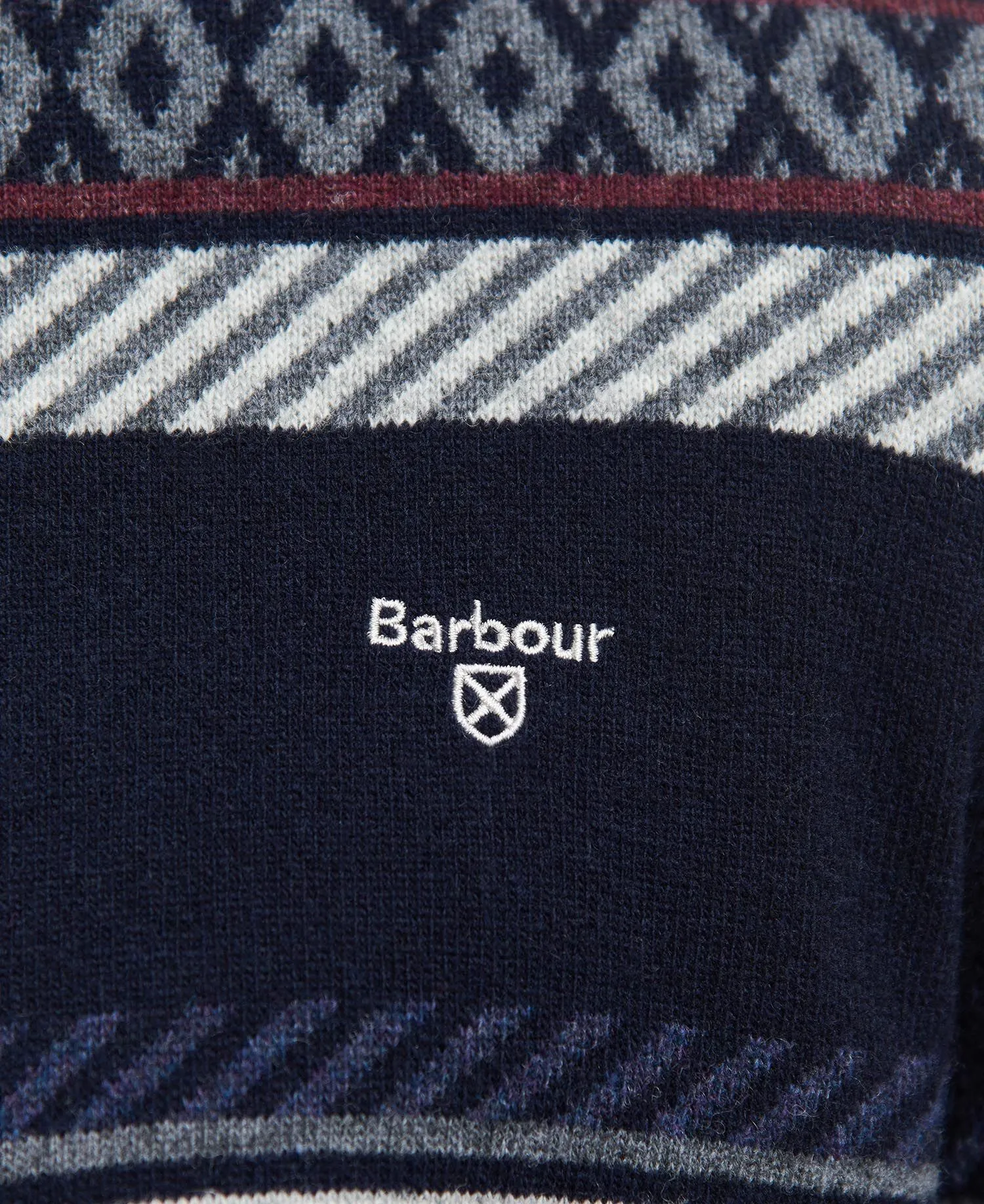 Barbour Men's Winterborne Fairisle Sweatshirt