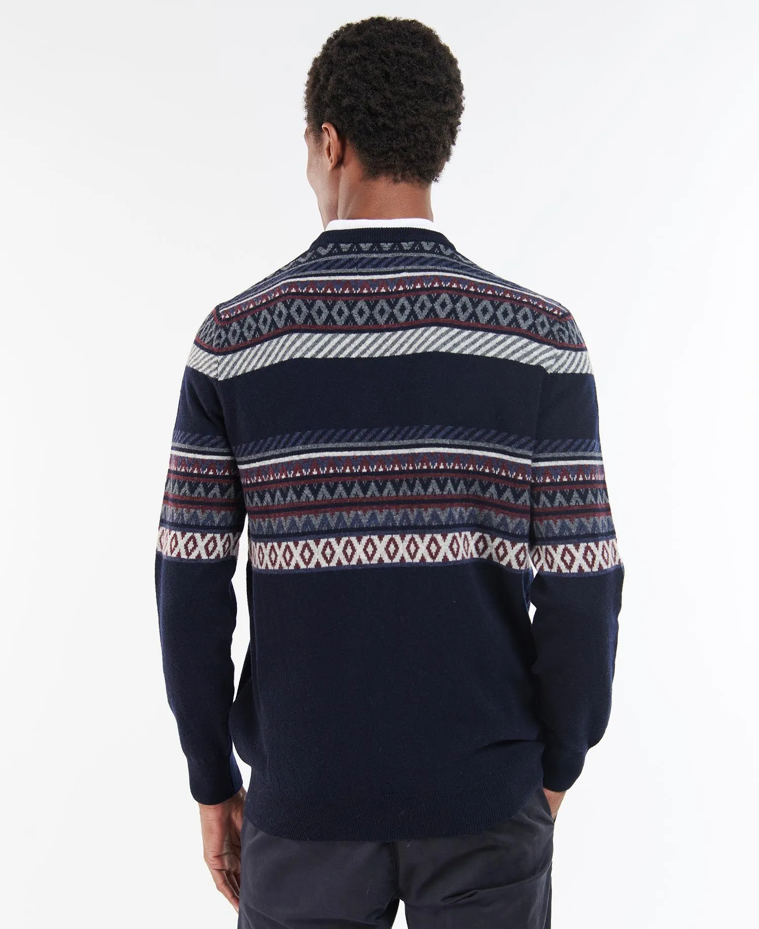 Barbour Men's Winterborne Fairisle Sweatshirt