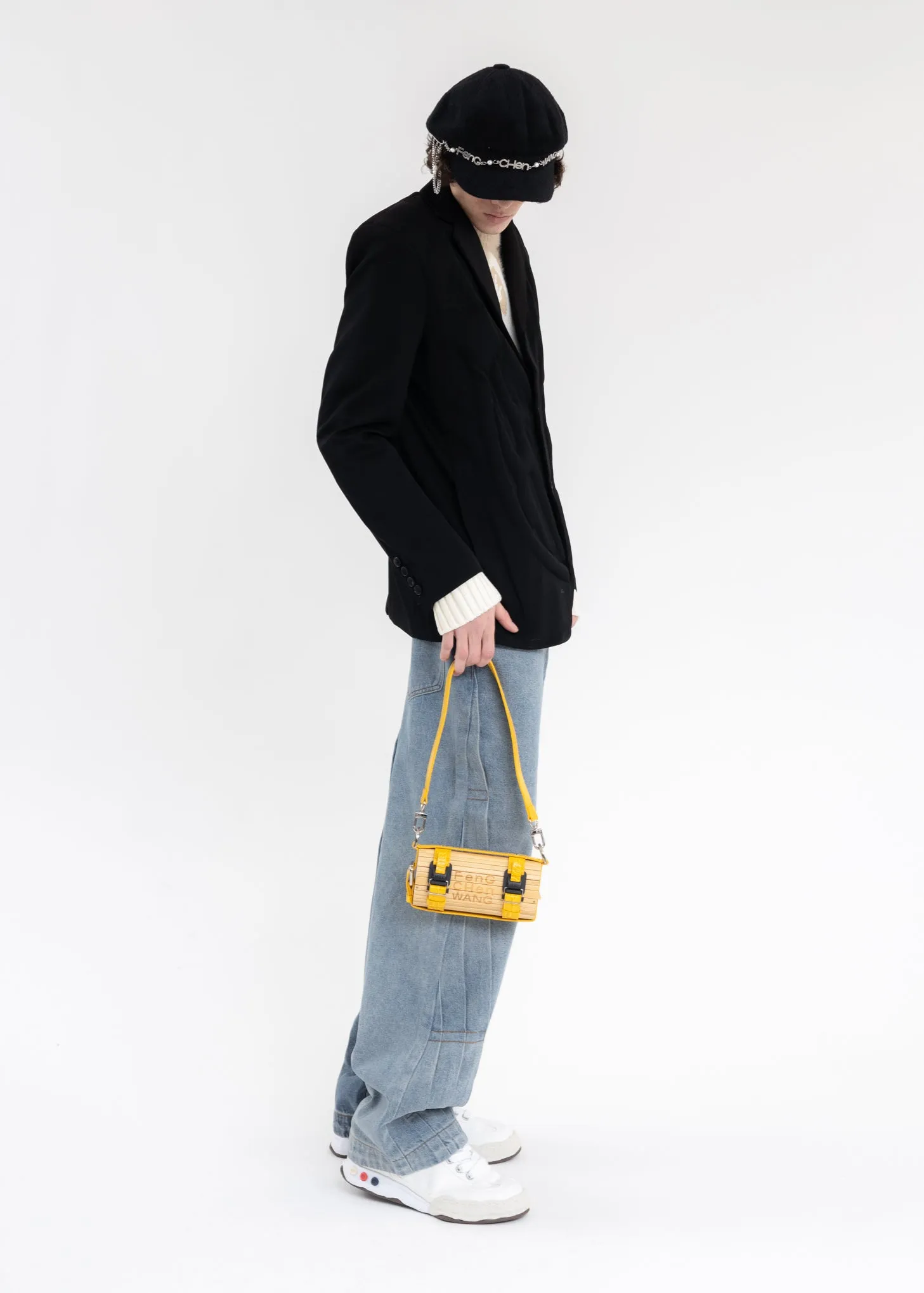 Black 3D STRUCTURE BLAZER