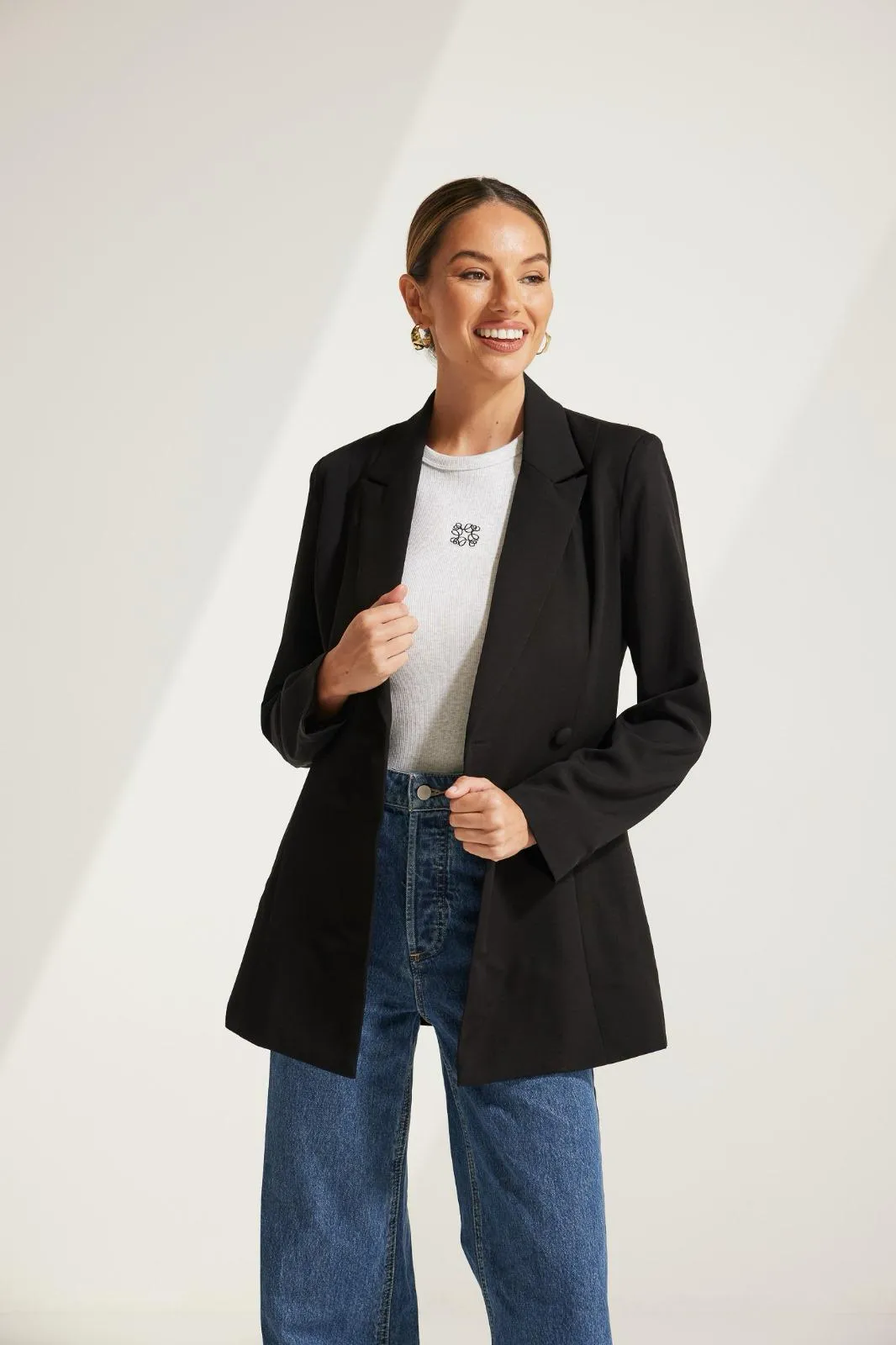 BRIGHTON BLAZER - BLACK