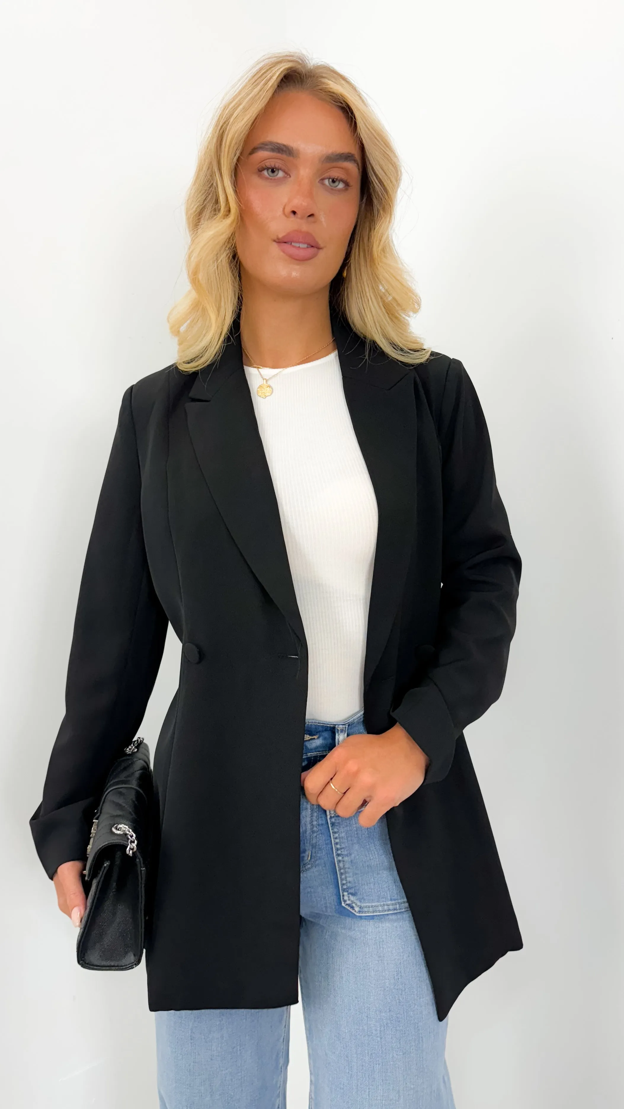 BRIGHTON BLAZER - BLACK