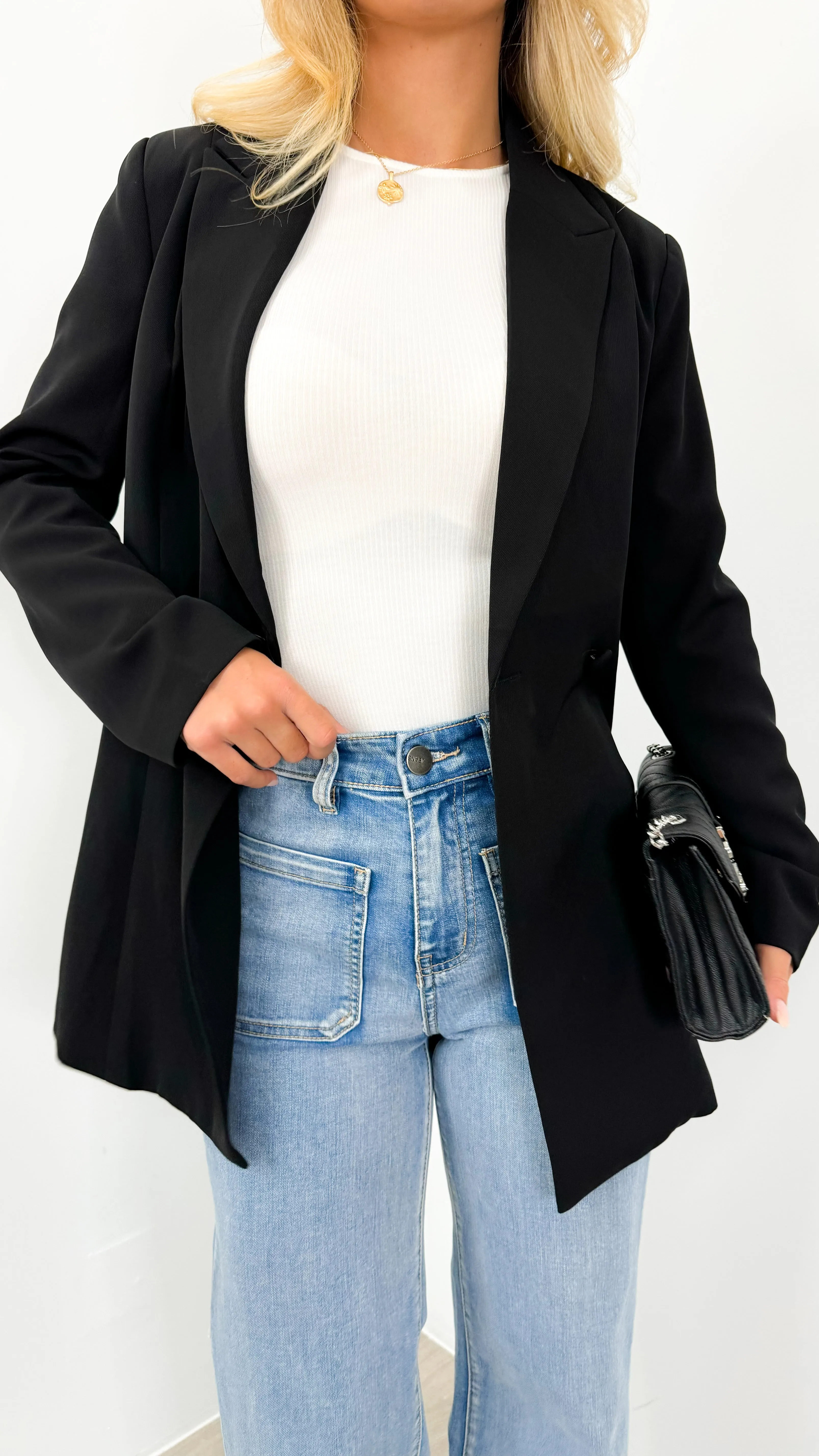 BRIGHTON BLAZER - BLACK