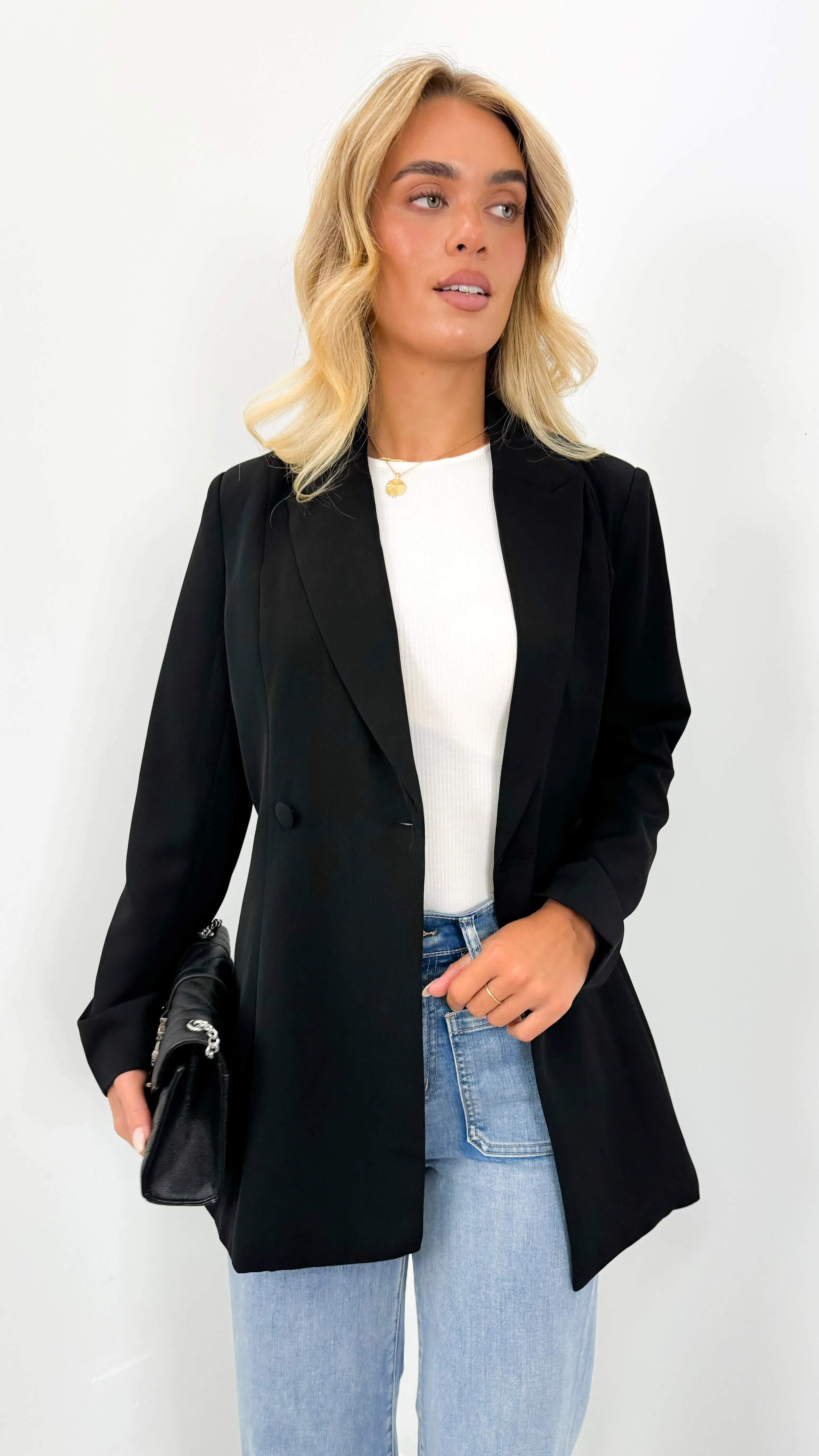 BRIGHTON BLAZER - BLACK