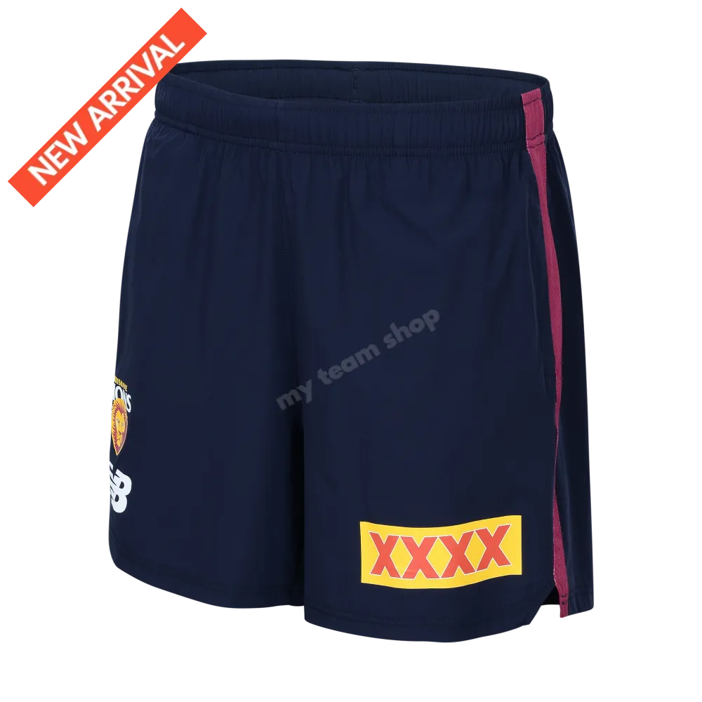 BRISBANE LIONS 2025 AFL TRAVEL SHORTS