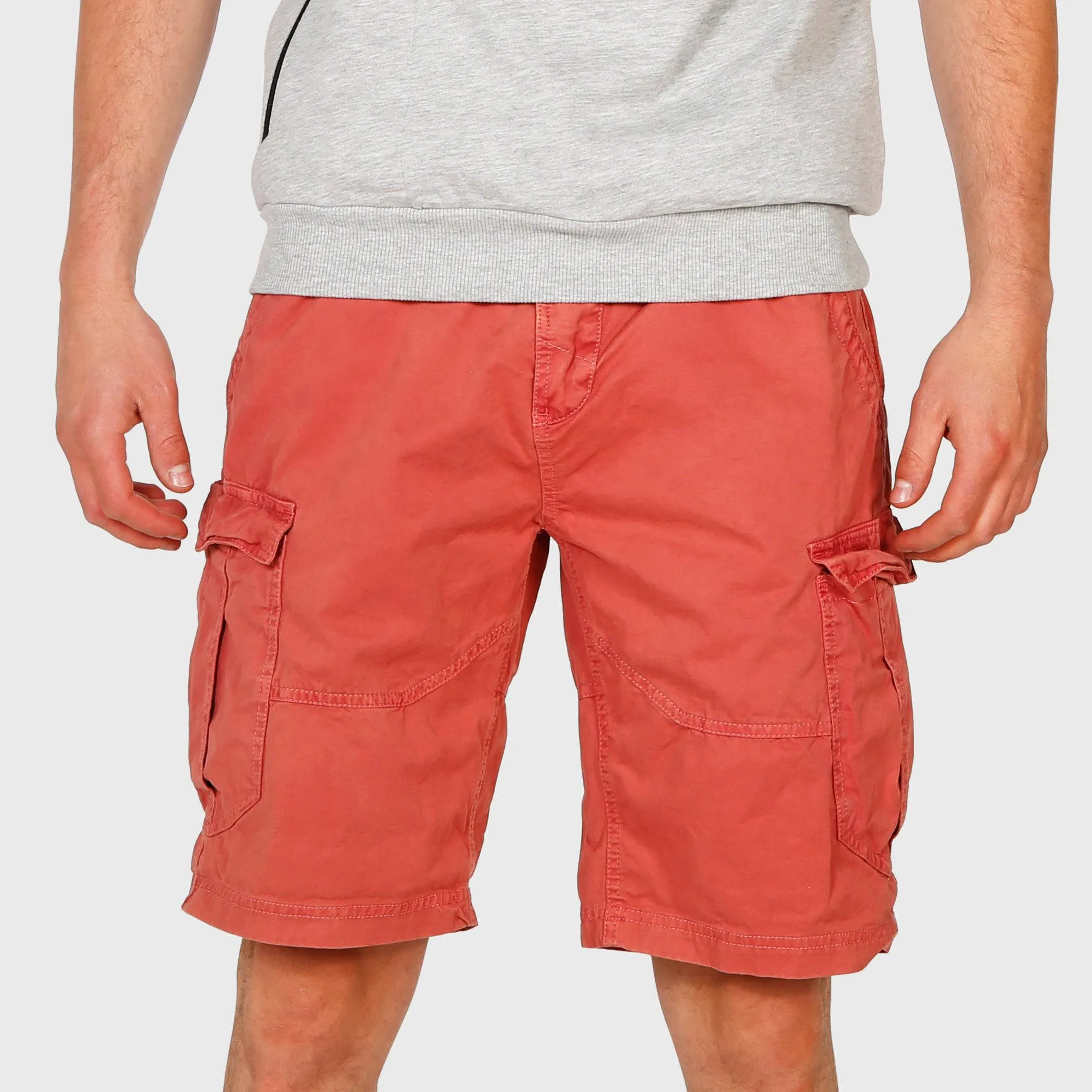 Caldo-N Men Walkshorts with belt | Red