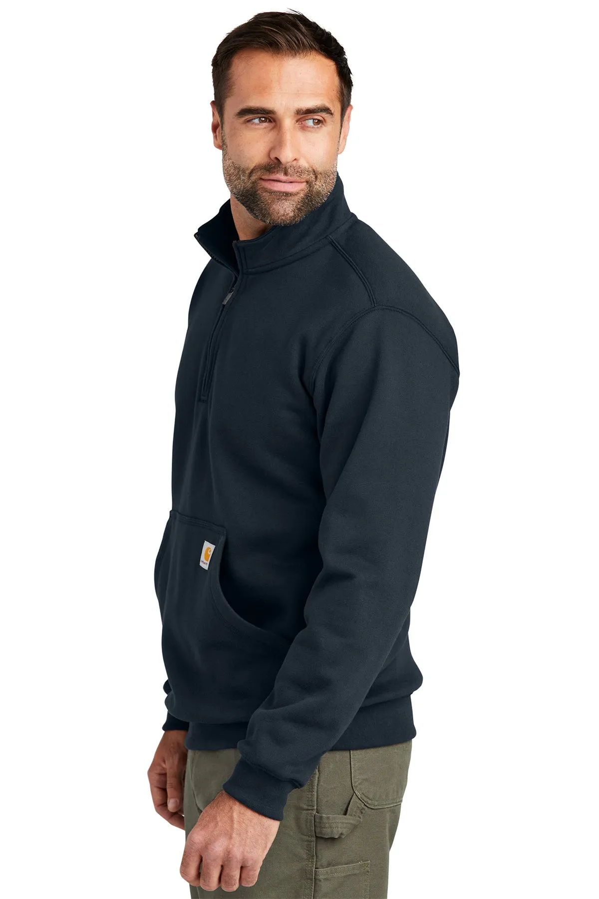 Carhartt® Midweight 1/4-Zip Mock Neck Sweatshirt