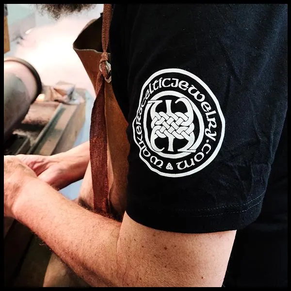 Celtic Raven T-shirt by Walker Metalsmiths