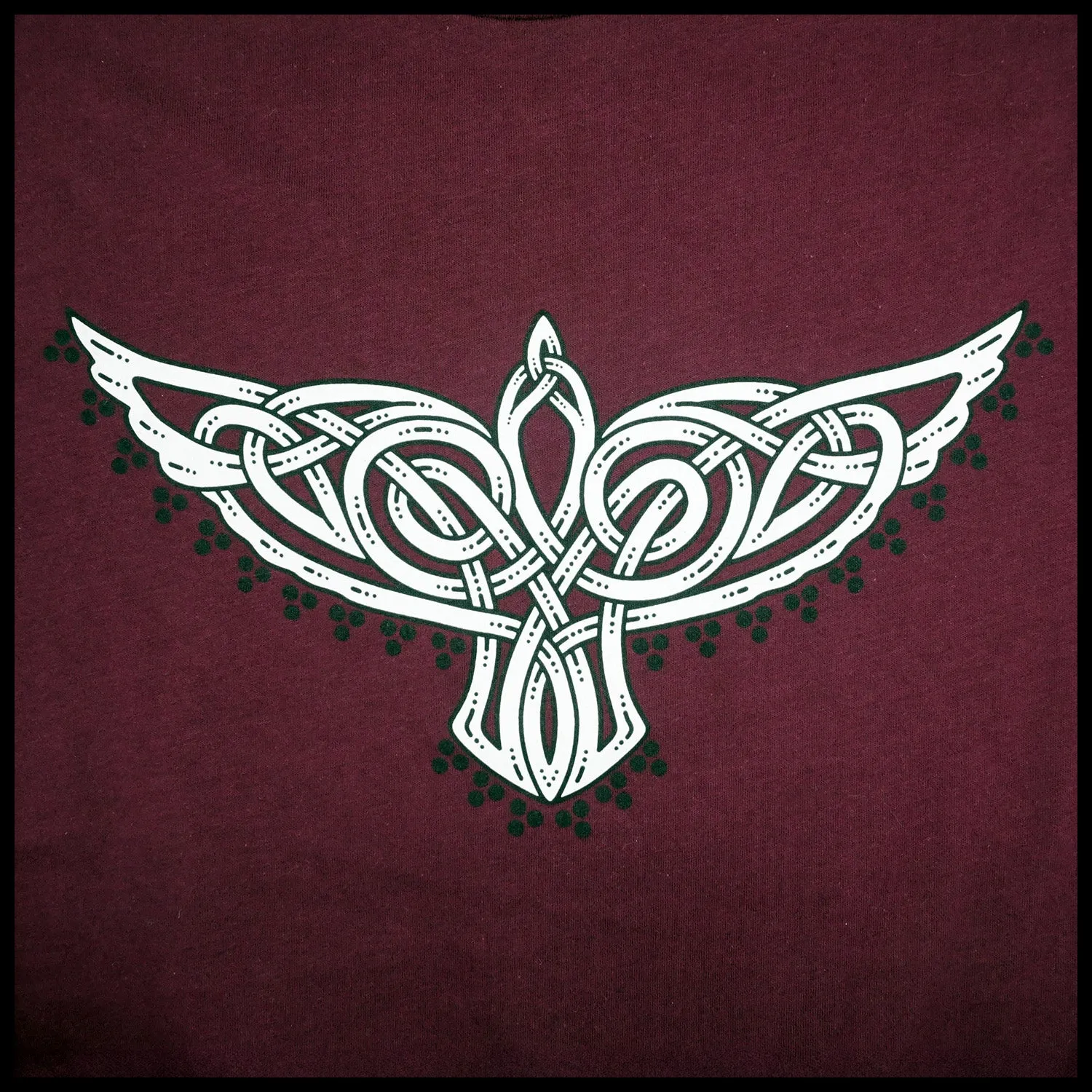 Celtic Raven T-shirt by Walker Metalsmiths