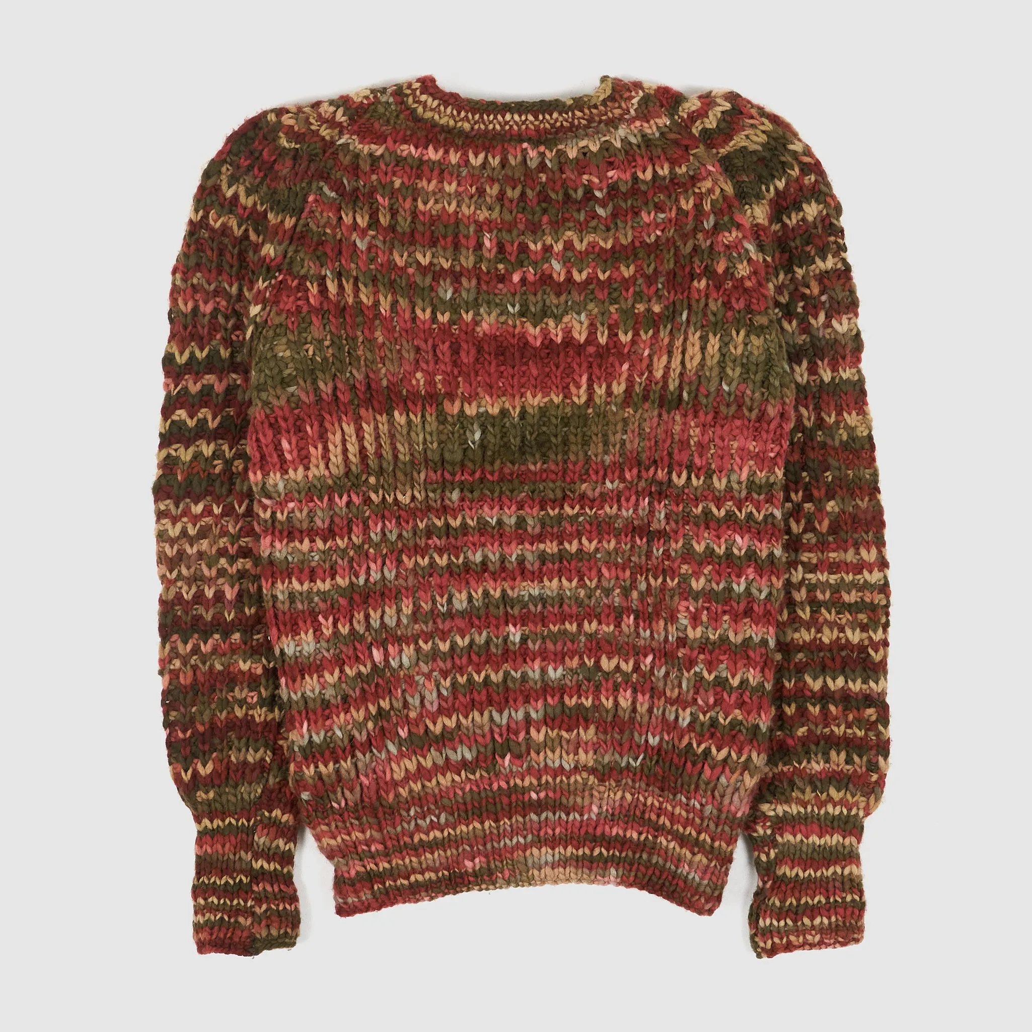 Chamula Hand Knitted Crew Neck Pullover