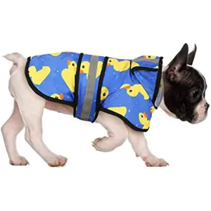 Dog Raincoat Hooded Slicker Poncho For Dogs and Puppies