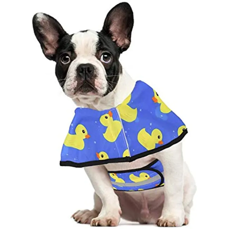 Dog Raincoat Hooded Slicker Poncho For Dogs and Puppies