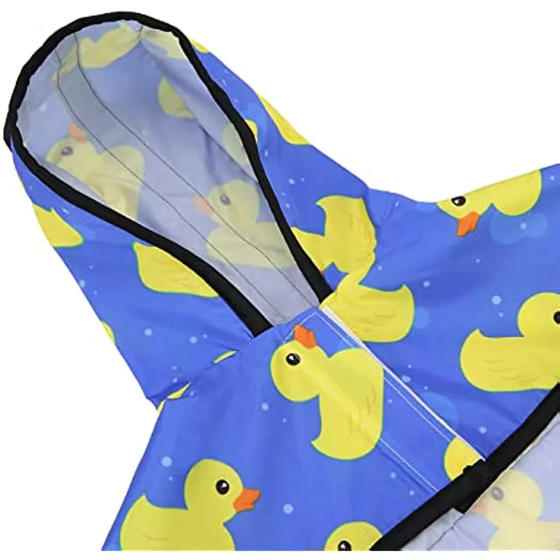 Dog Raincoat Hooded Slicker Poncho For Dogs and Puppies