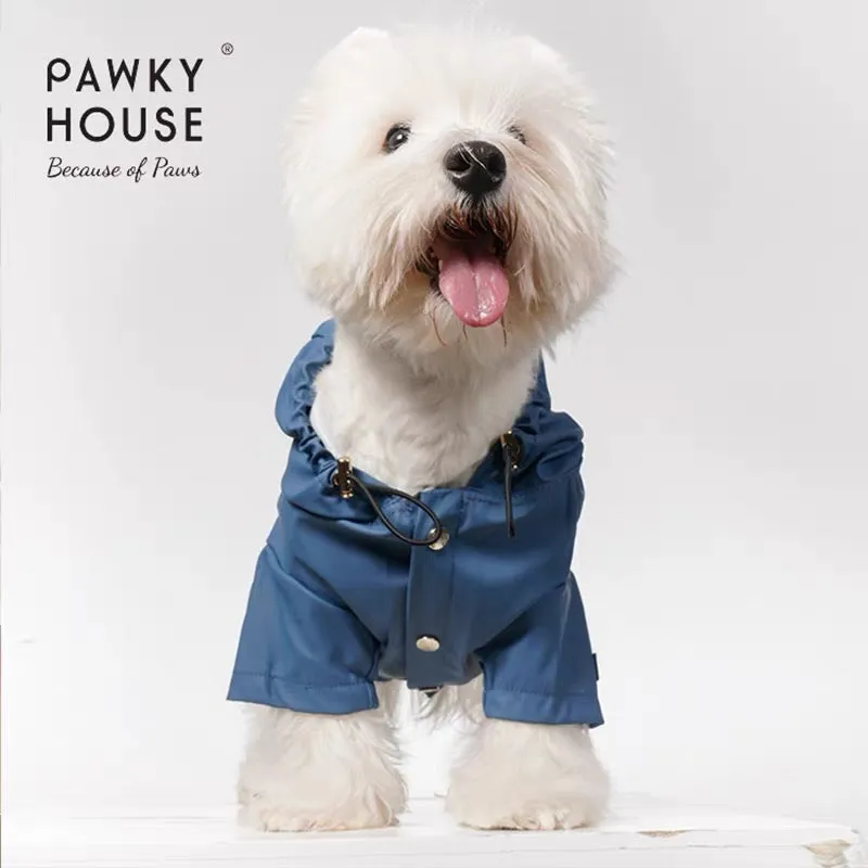 Dog Raincoats Wind Waterproof with adjustable neck and bottom