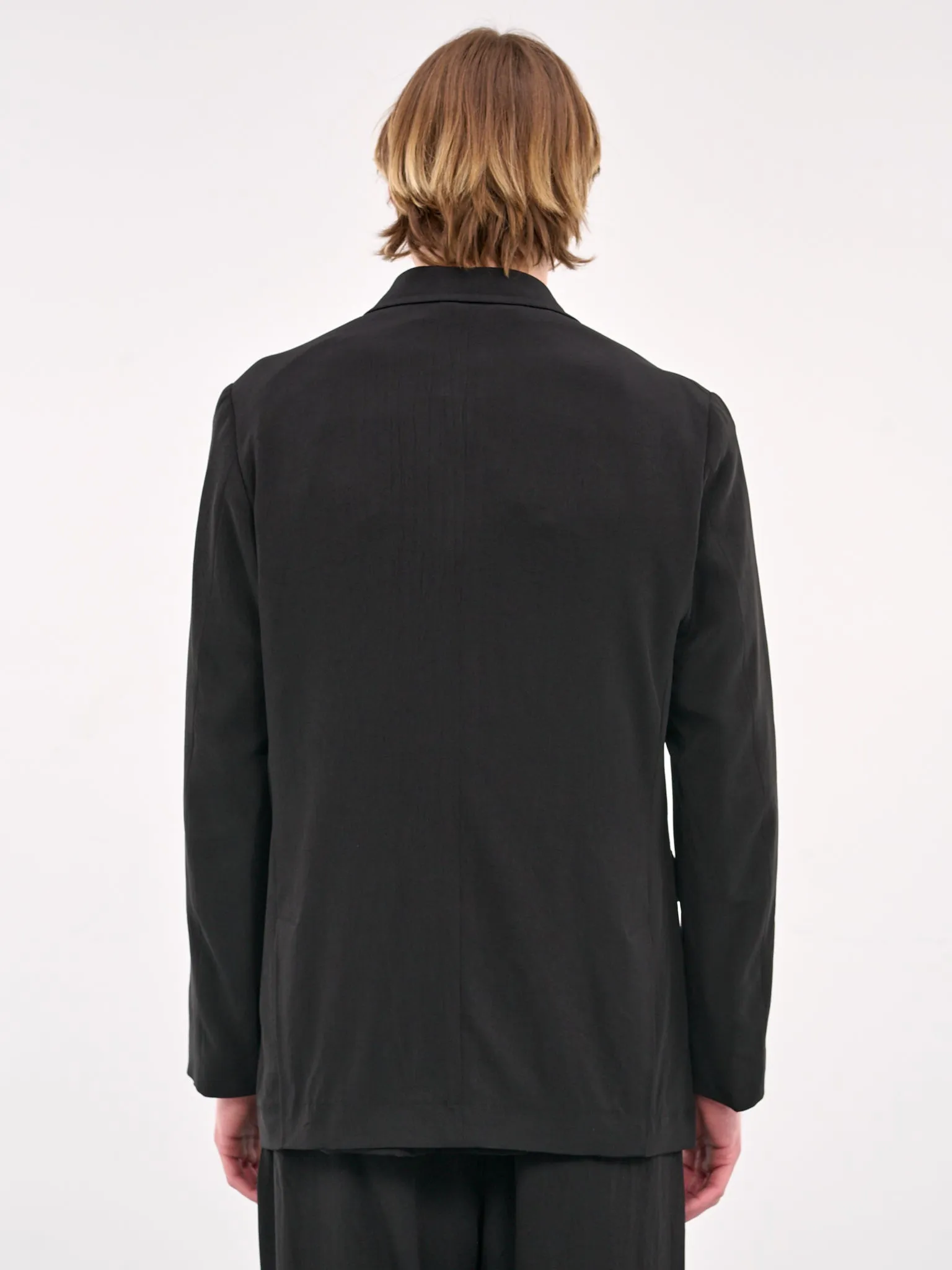 Double-Breasted Blazer (RM251-020-BLACK)