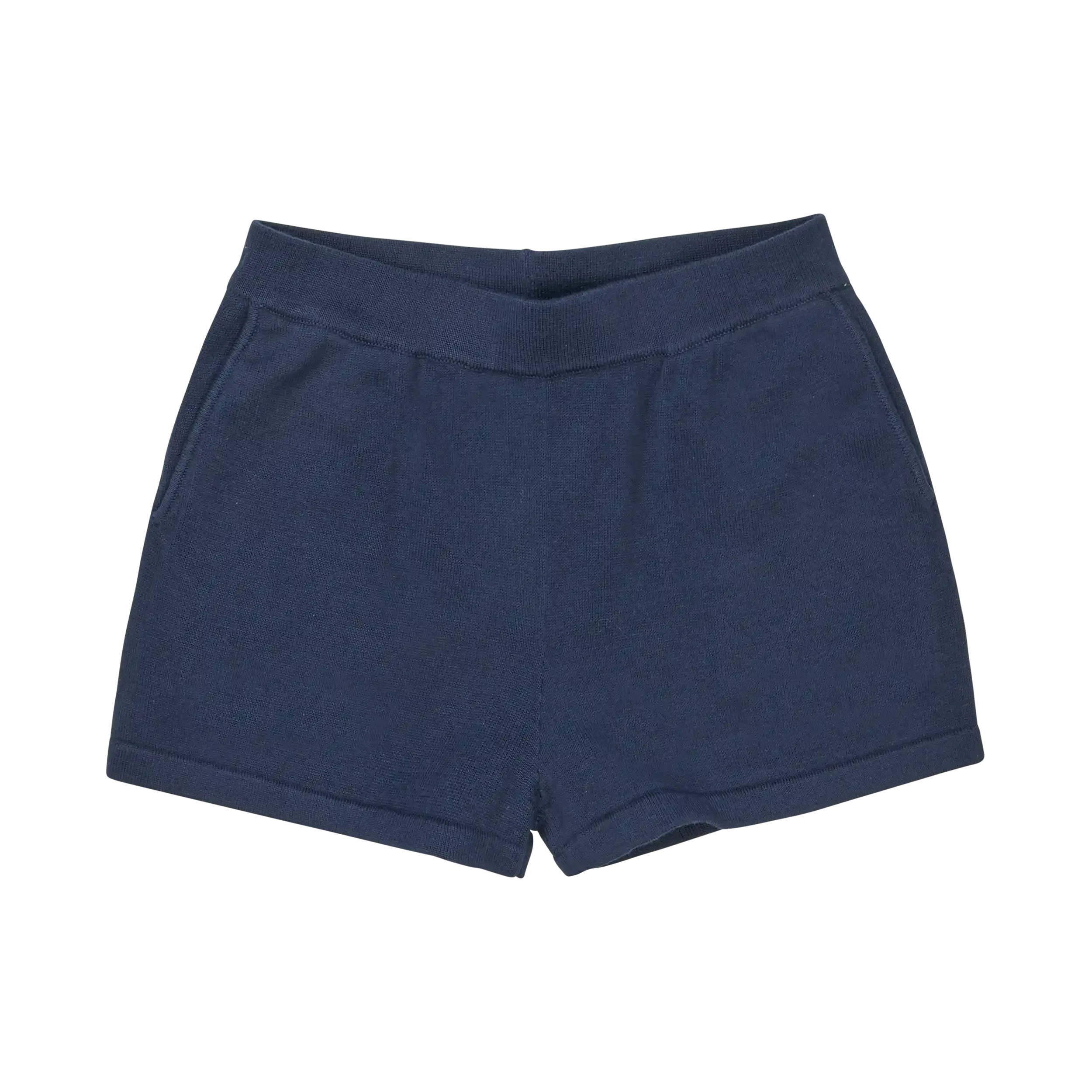 FUB Dark Navy Knit Shorts
