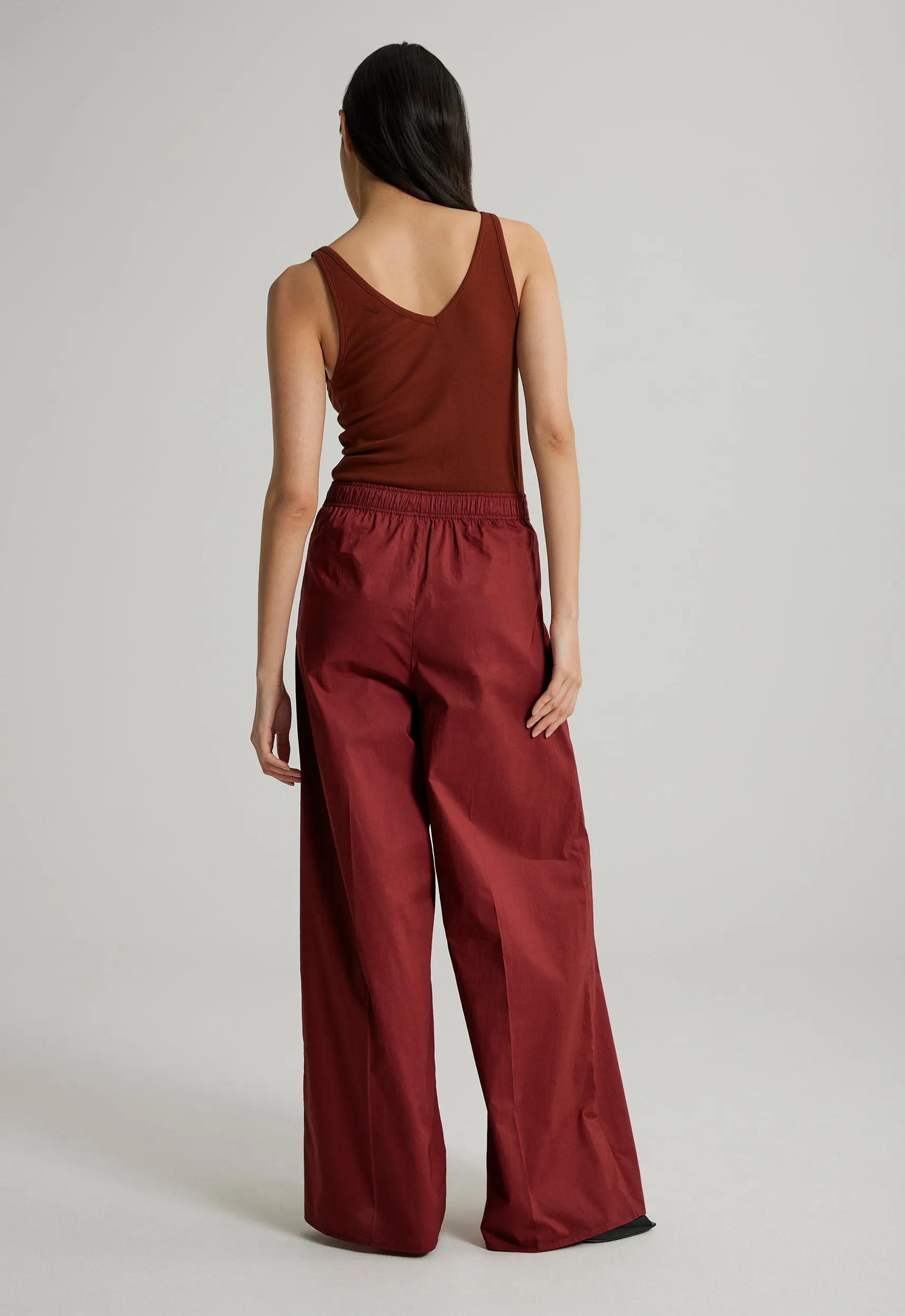 George Pant in Leather