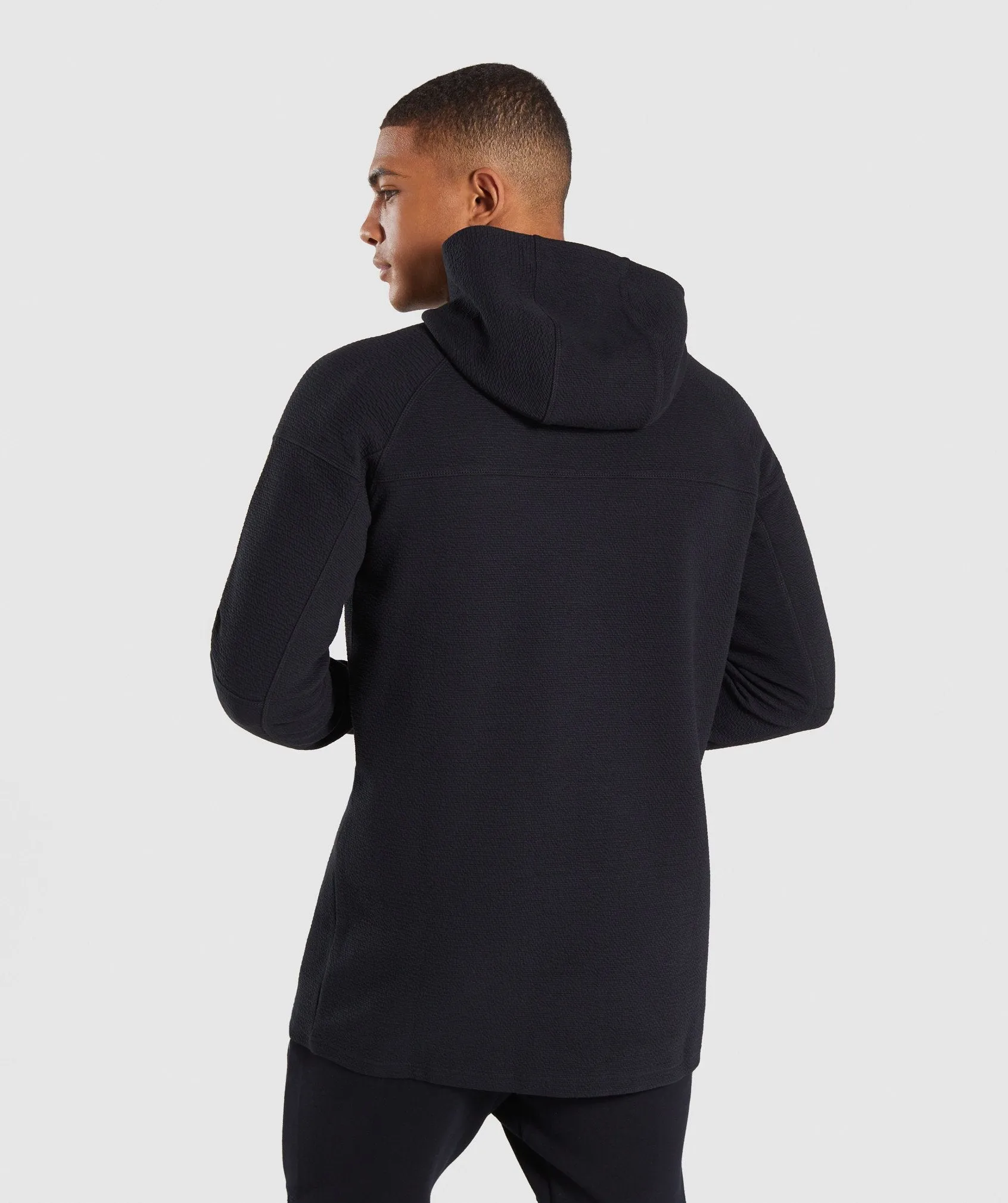Gymshark Textured Pullover - Black