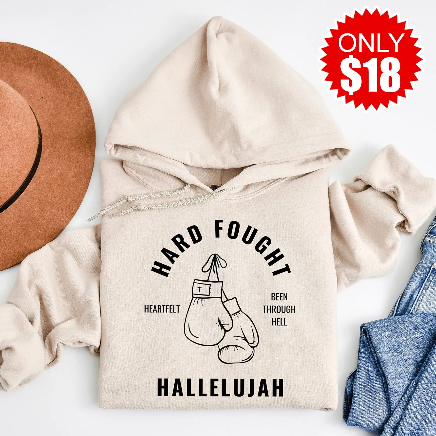 Hard Fought Pullover Sweatshirt - Heather Dust