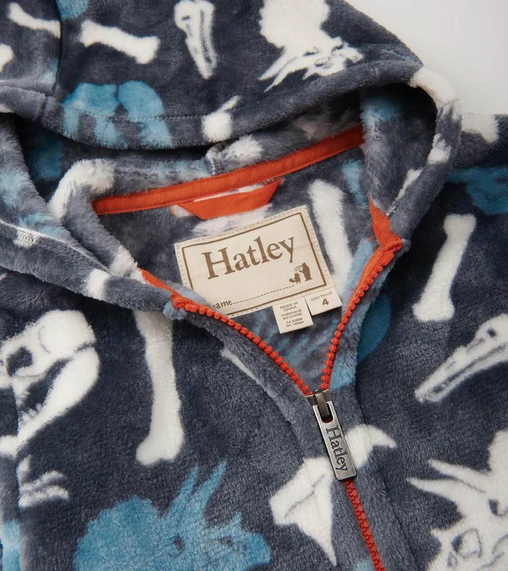 Hatley Dino Fossils Fuzzy Fleece F24dfk1823