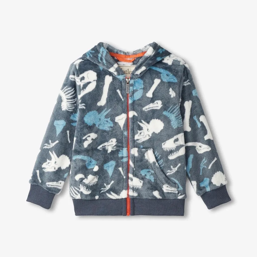 Hatley Dino Fossils Fuzzy Fleece F24dfk1823