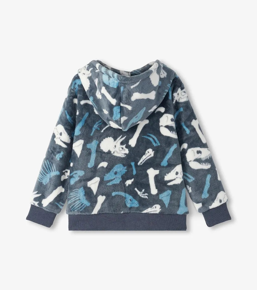 Hatley Dino Fossils Fuzzy Fleece F24dfk1823