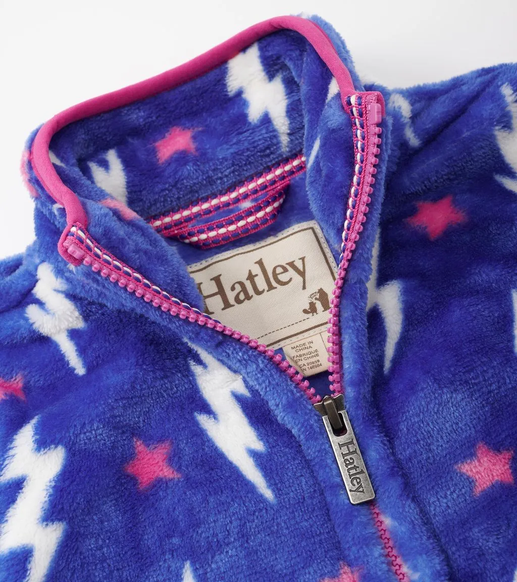 Hatley Lightening Bolts Fuzzy Fleece F24lrk240