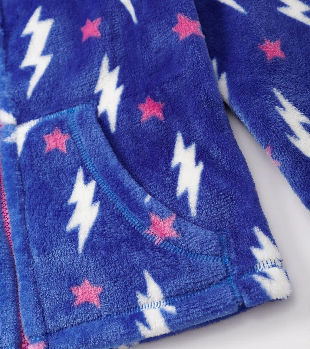 Hatley Lightening Bolts Fuzzy Fleece F24lrk240