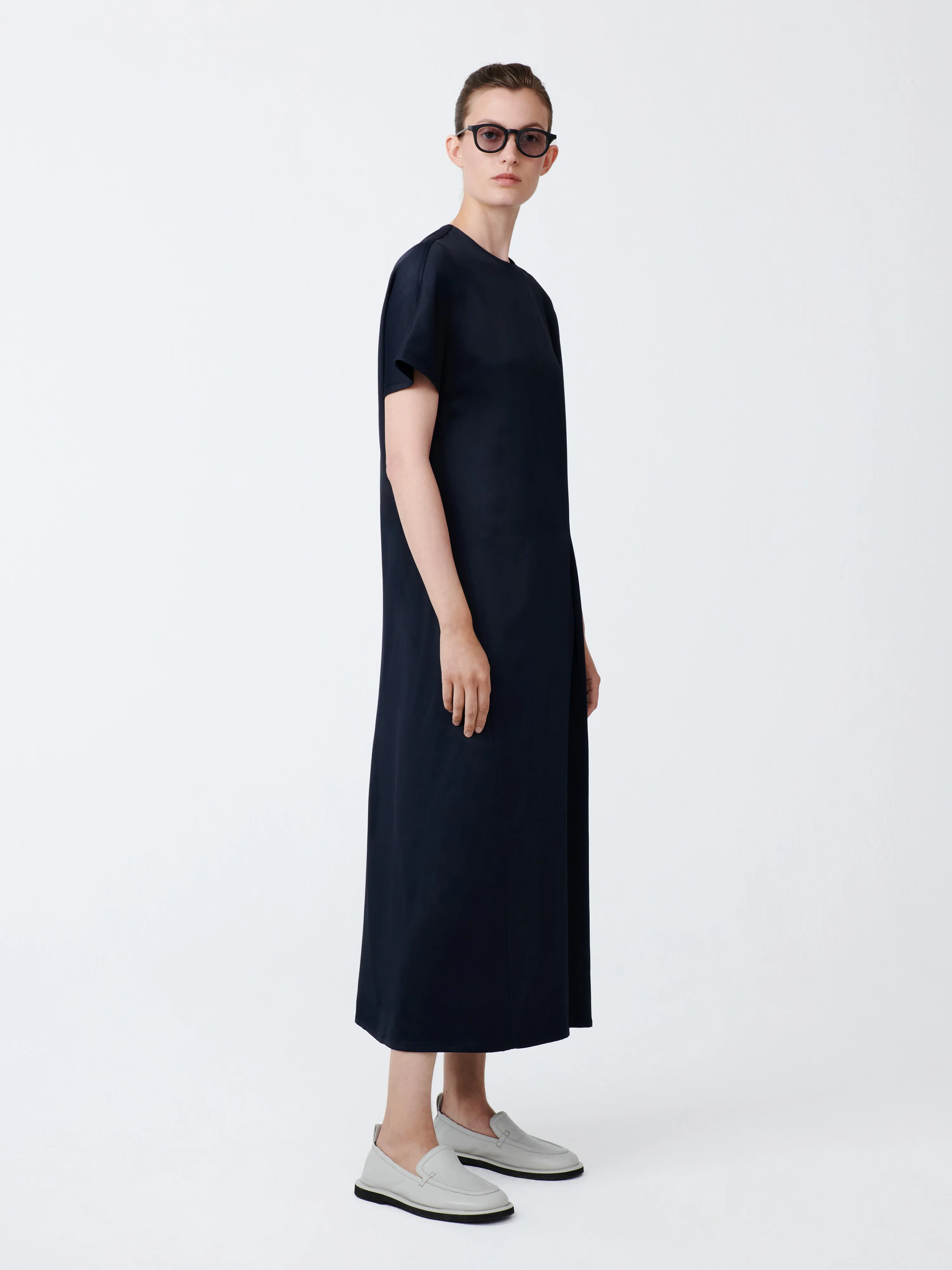 Hede Dress in Black Ink