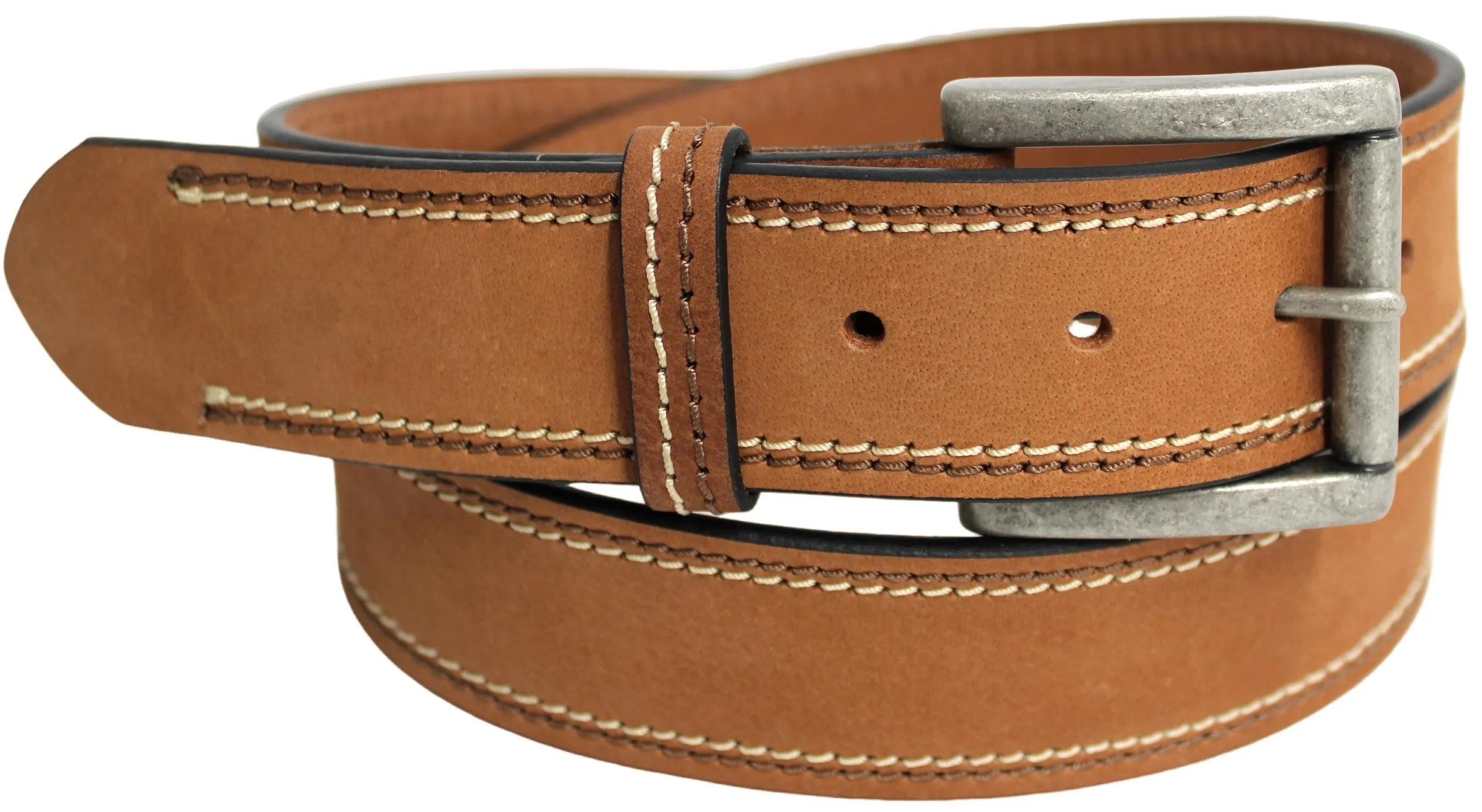 Hide & Chic Full Grain Leather Classic Jeans Belt. Style No: 43005