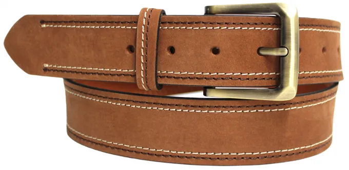 Hide & Chic Full Grain Leather Classic Jeans Belt. Style No: 43005