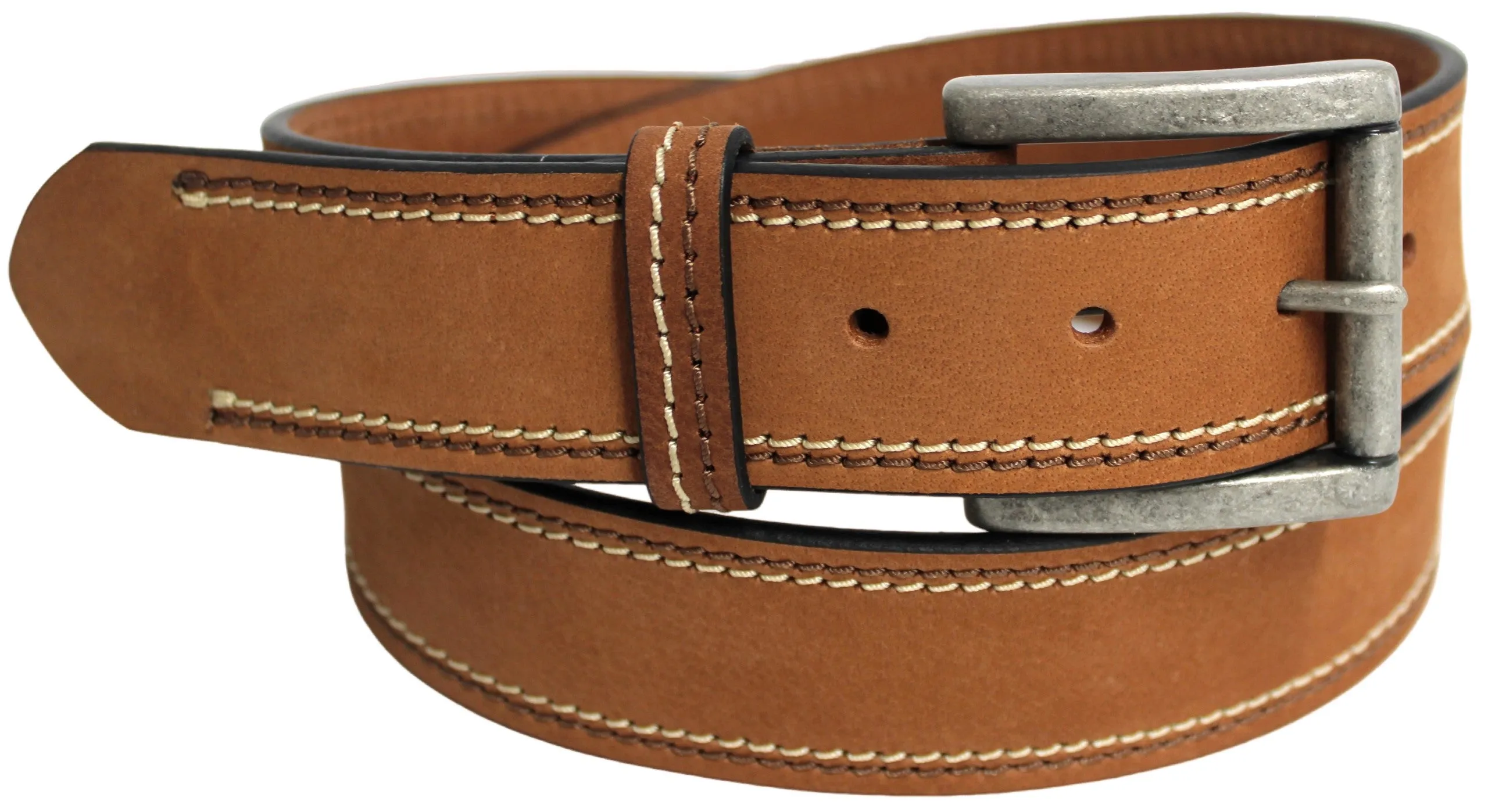 Hide & Chic Full Grain Leather Classic Jeans Belt. Style No: 43005