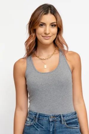 High Tide Bodysuit - Grey