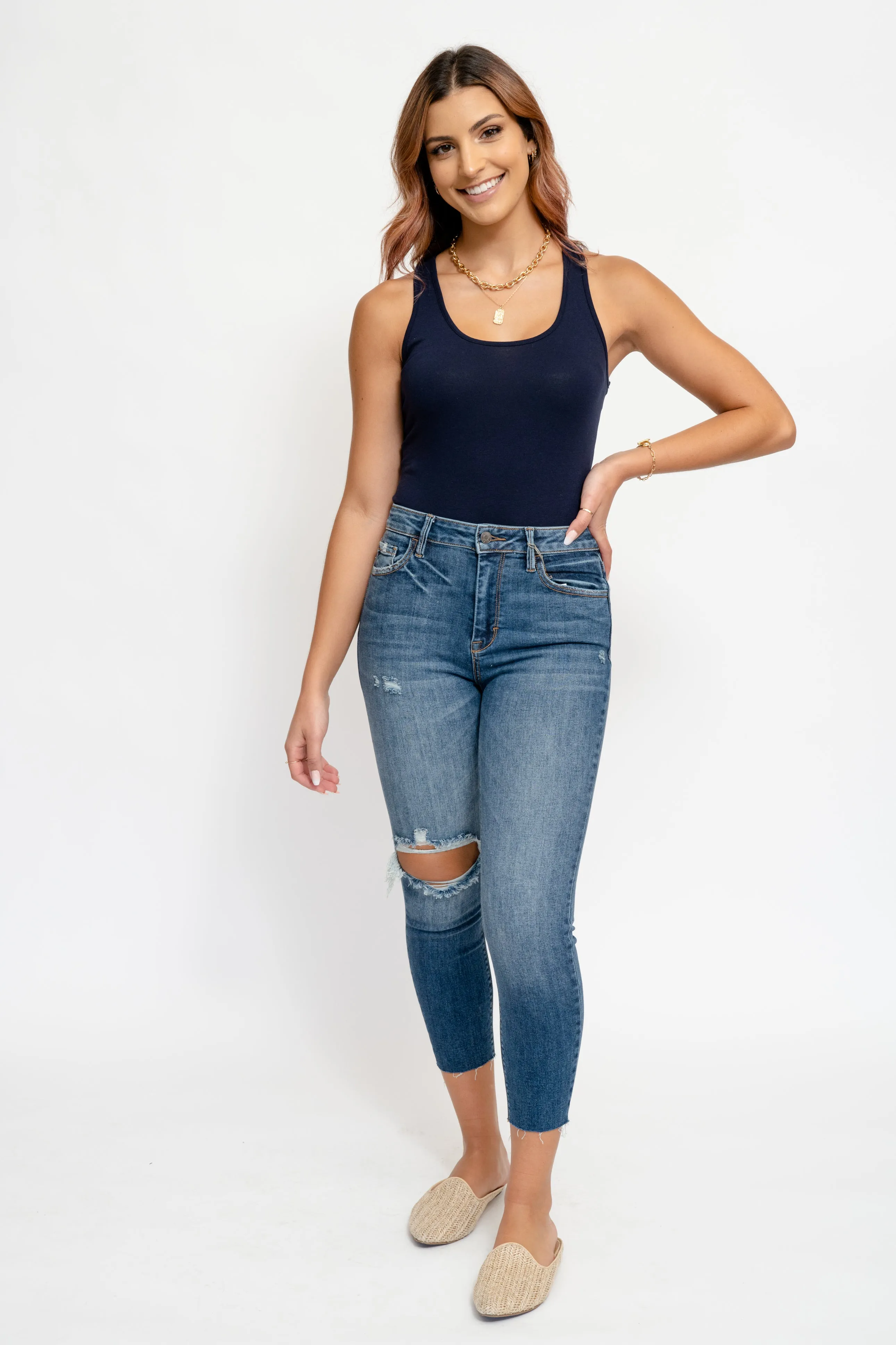 High Tide Bodysuit - Navy