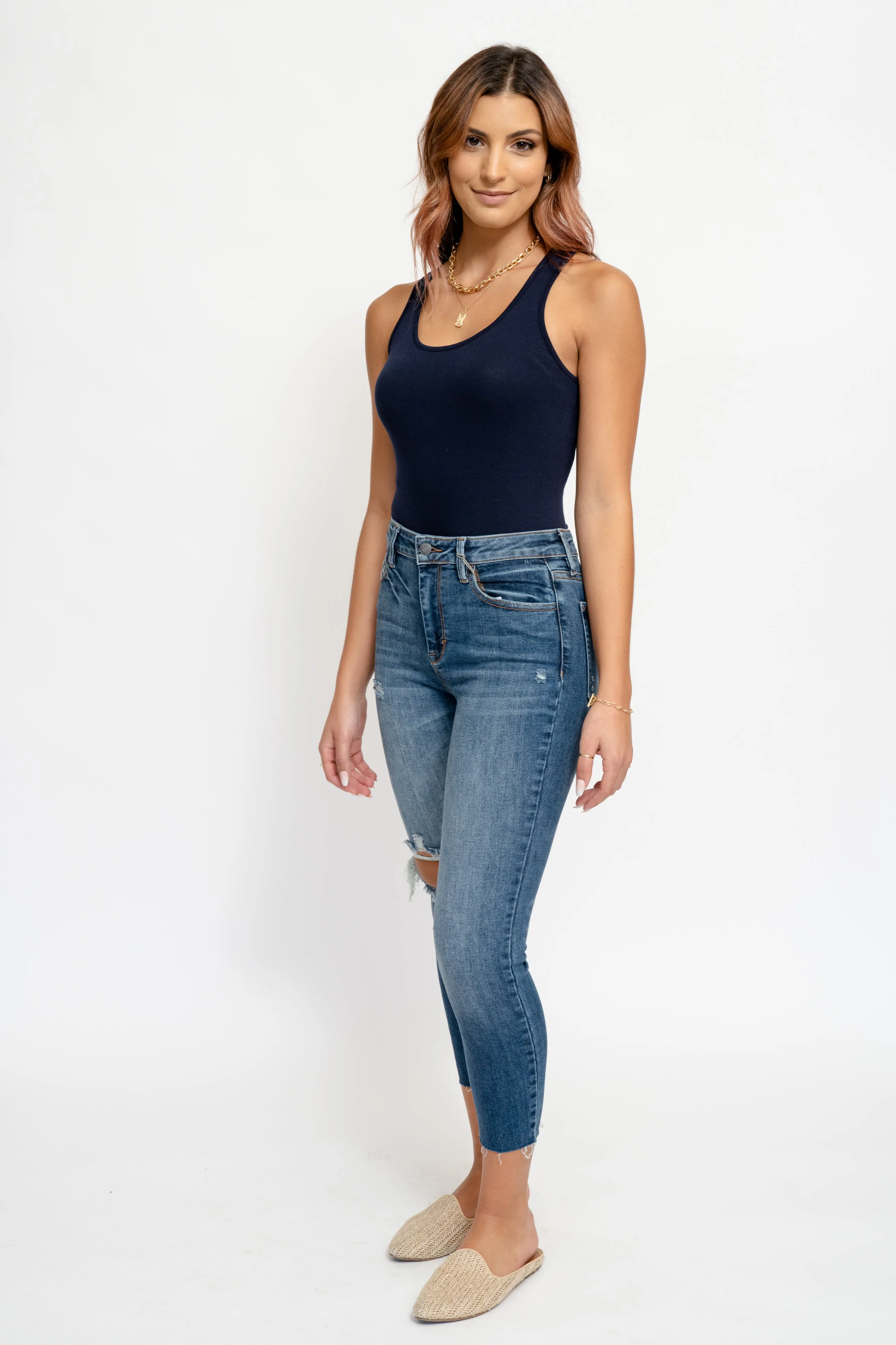 High Tide Bodysuit - Navy