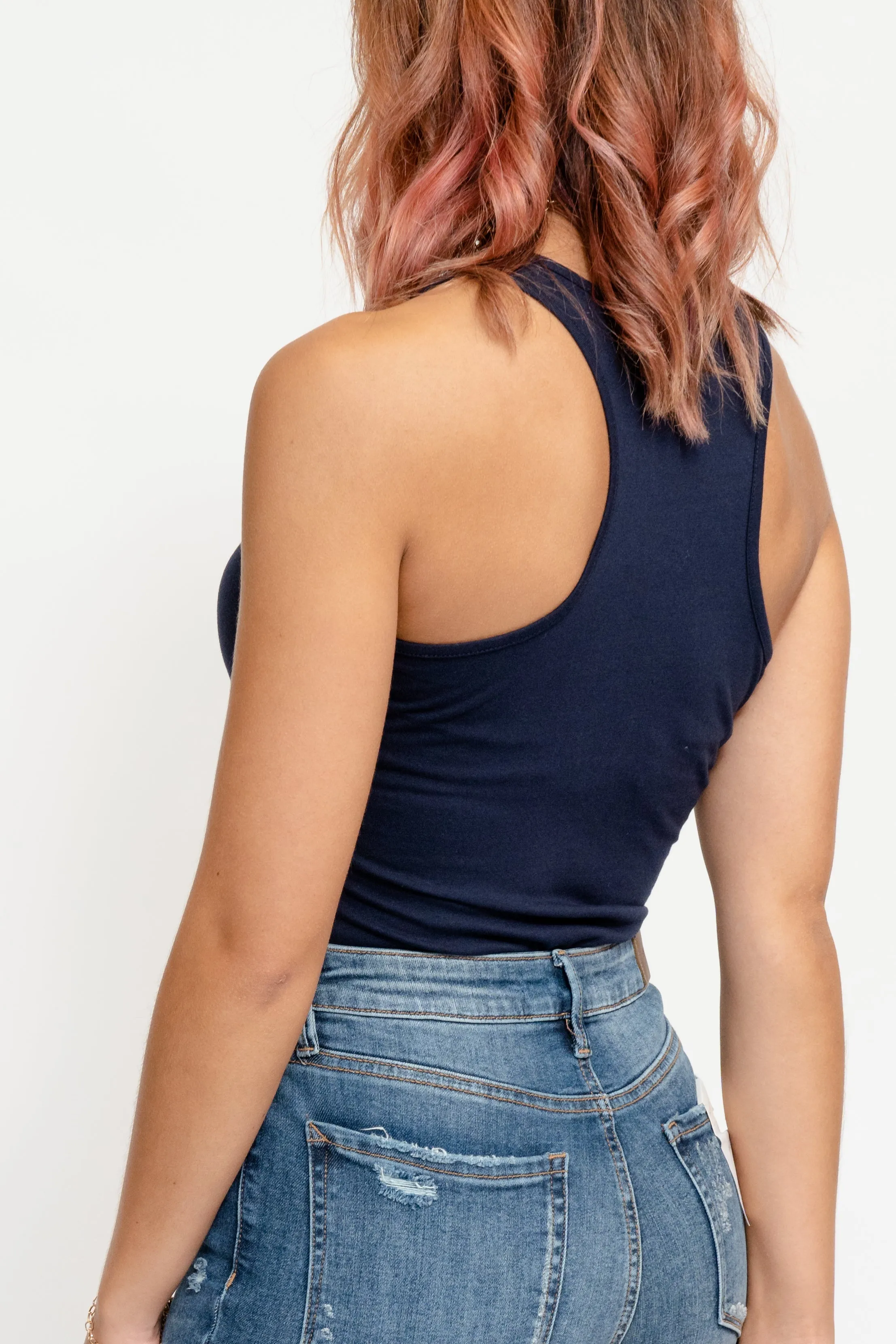 High Tide Bodysuit - Navy