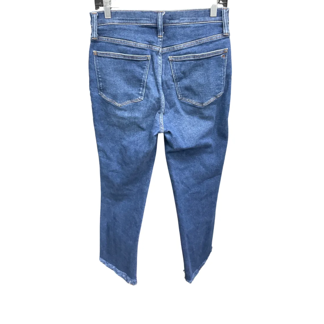 Jeans Cropped By Madewell In Blue Denim, Size:6