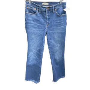 Jeans Cropped By Madewell In Blue Denim, Size:6