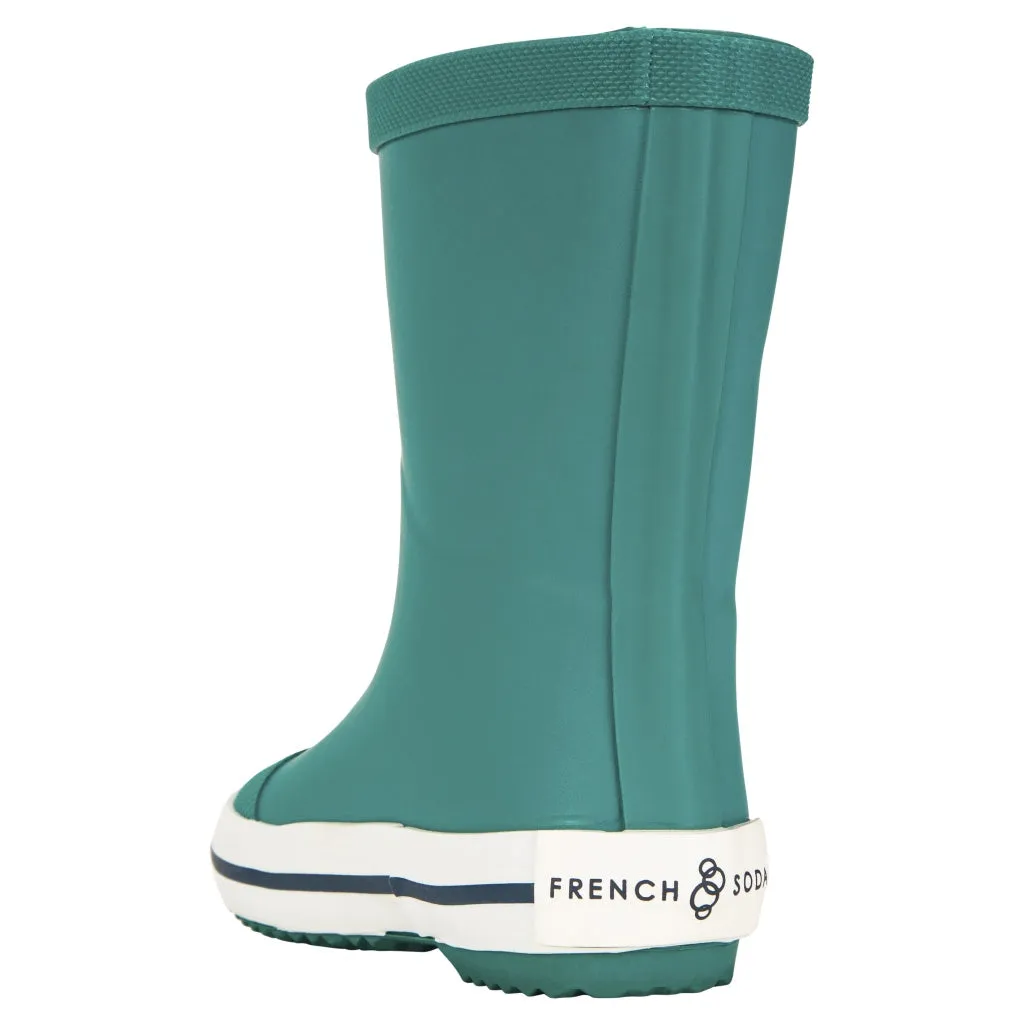 Kids' Rubber Gumboot - Sea Green