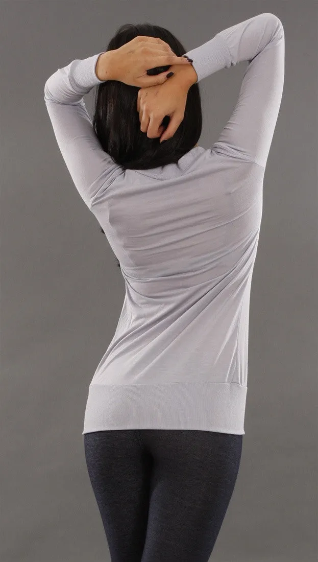 Kinkate Banded Tee in Gray