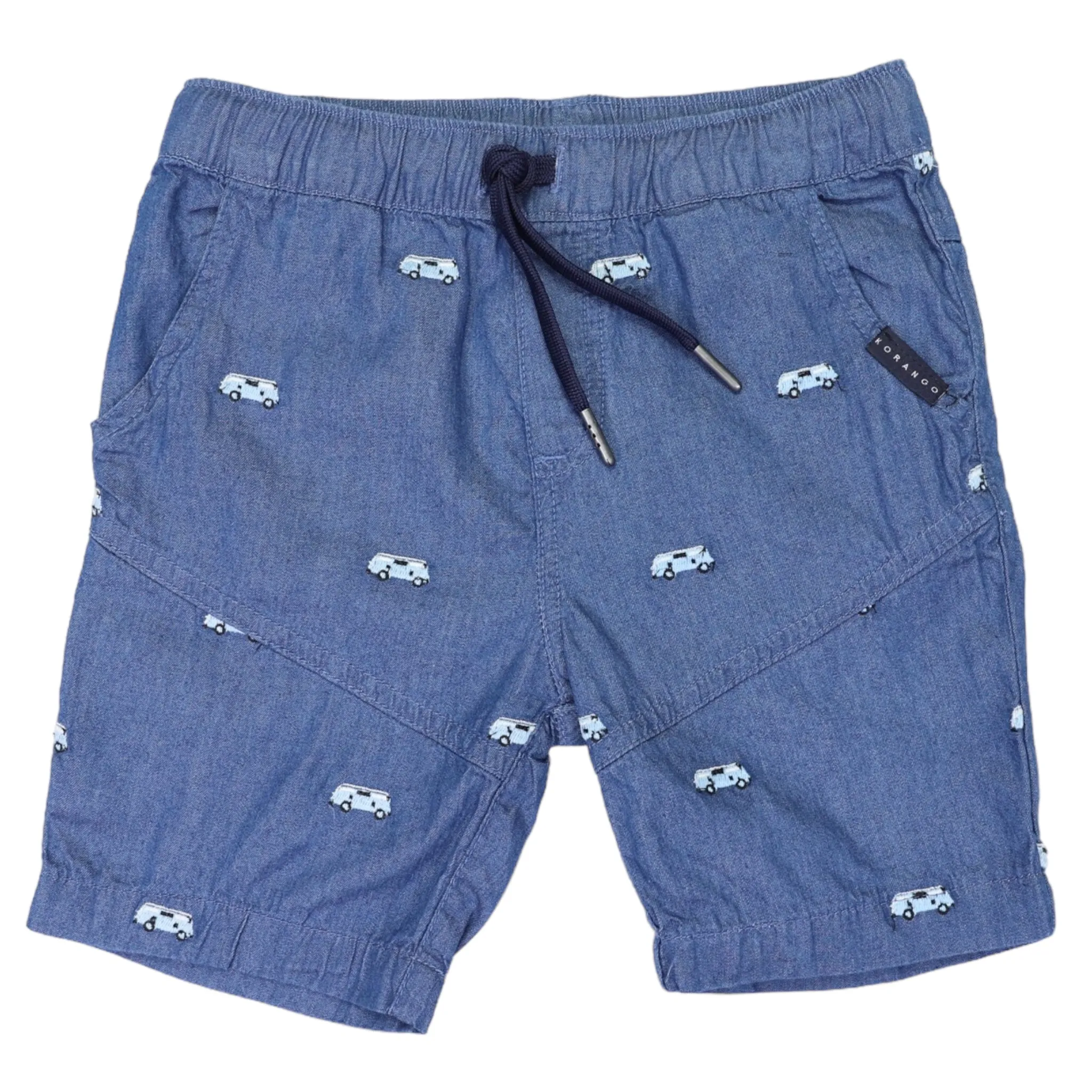 Kombi Van Embroidered Shorts Euro