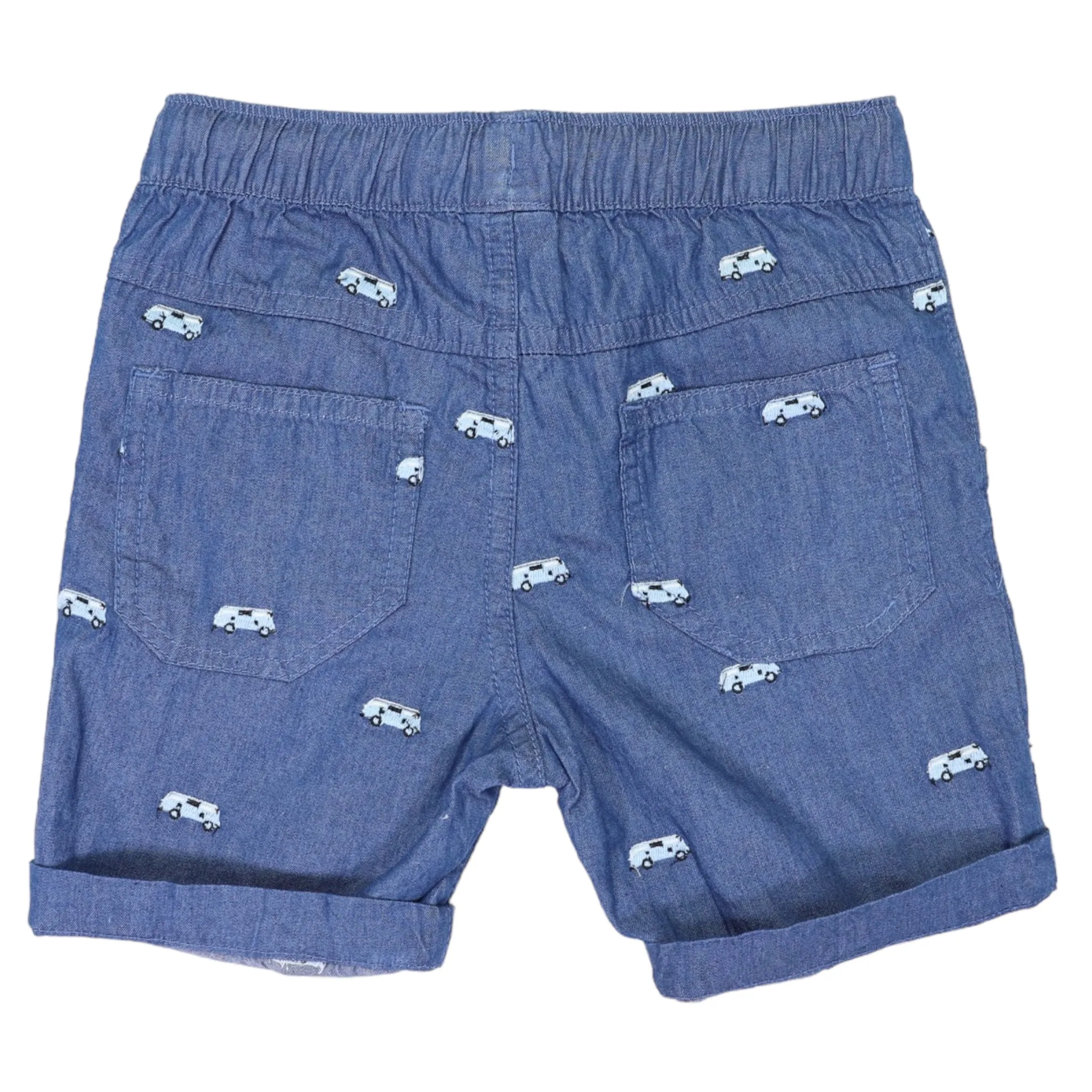 Kombi Van Embroidered Shorts Euro