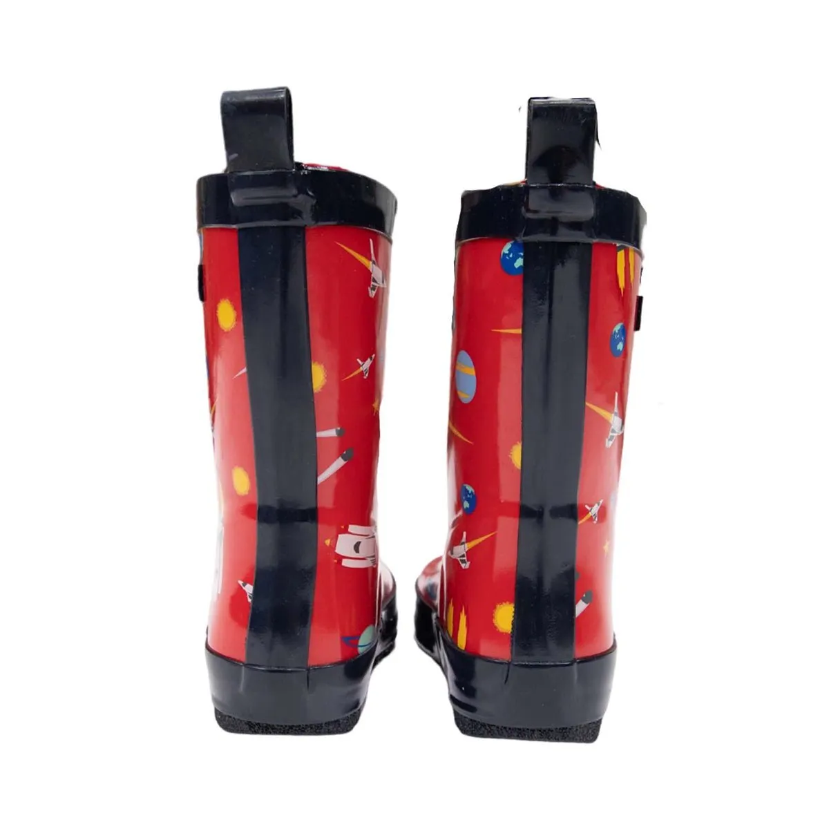 Korango Gumboots Space Rocket Red