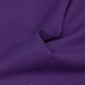 Lenis Purple Cotton Linen Blend